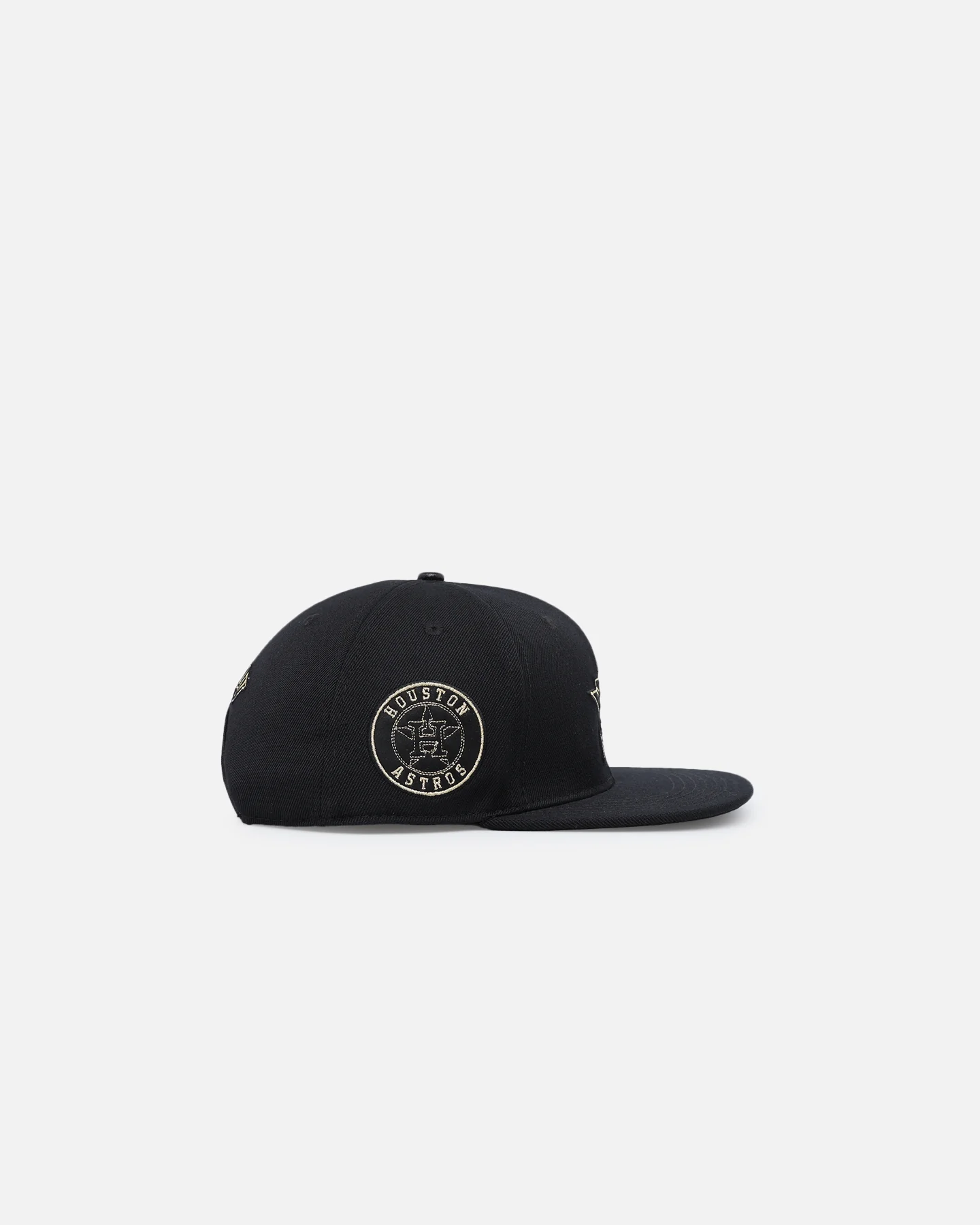 Pro Standard Houston Astros 'Black & Gold' Snapback Black/Gold - Image 3