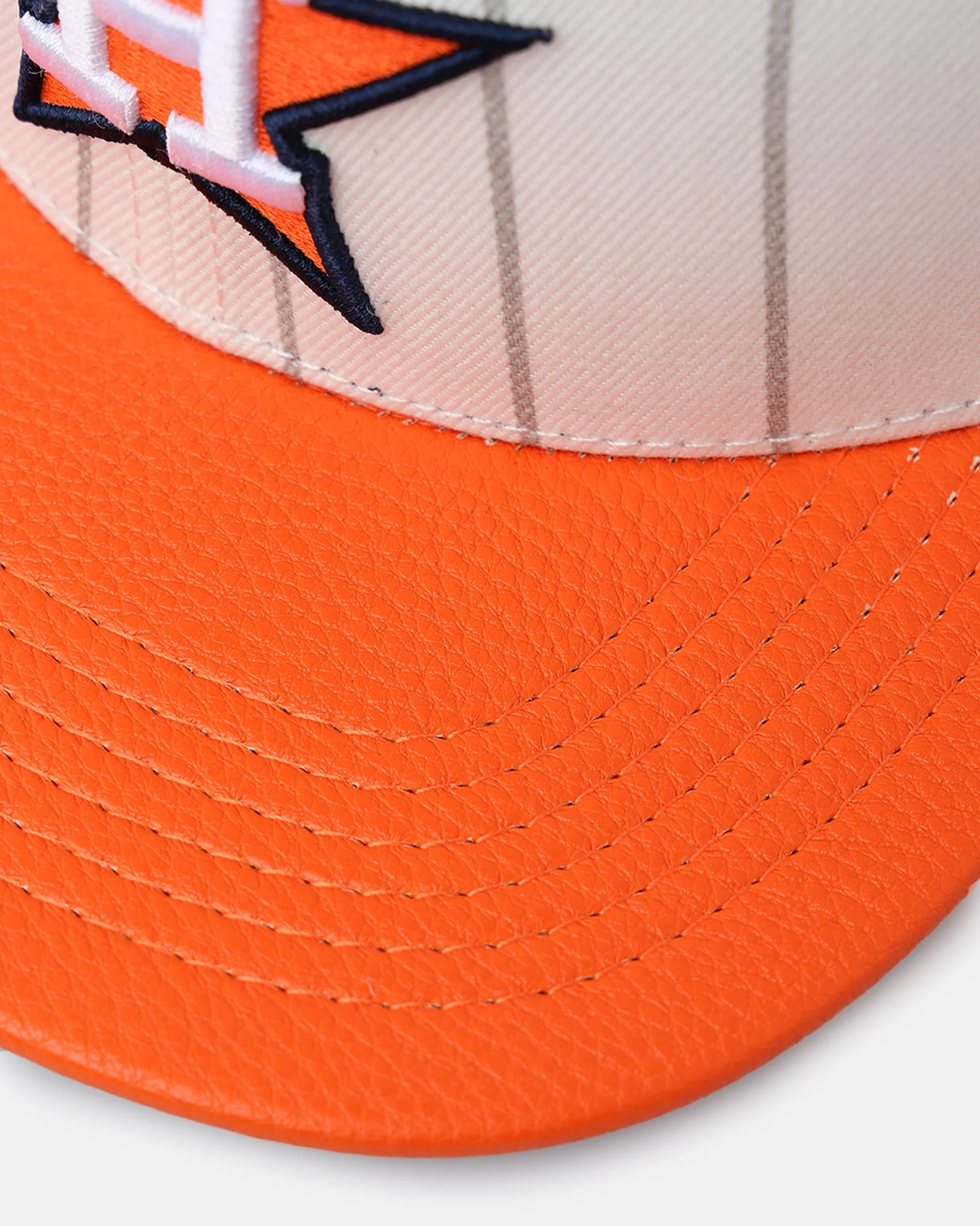 Pro Standard Houston Astros Classic Logo Wool Strapback Eggshell/Yellow - Image 2