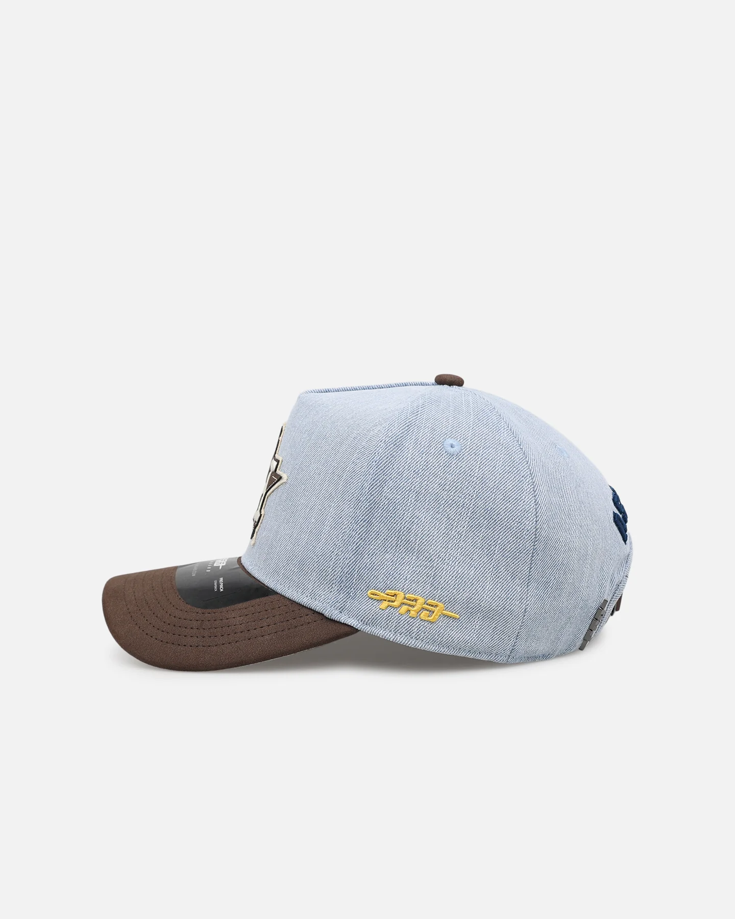 Pro Standard Houston Astros 'Denim Suede' Pro Pinch Strapback Denim - Image 4