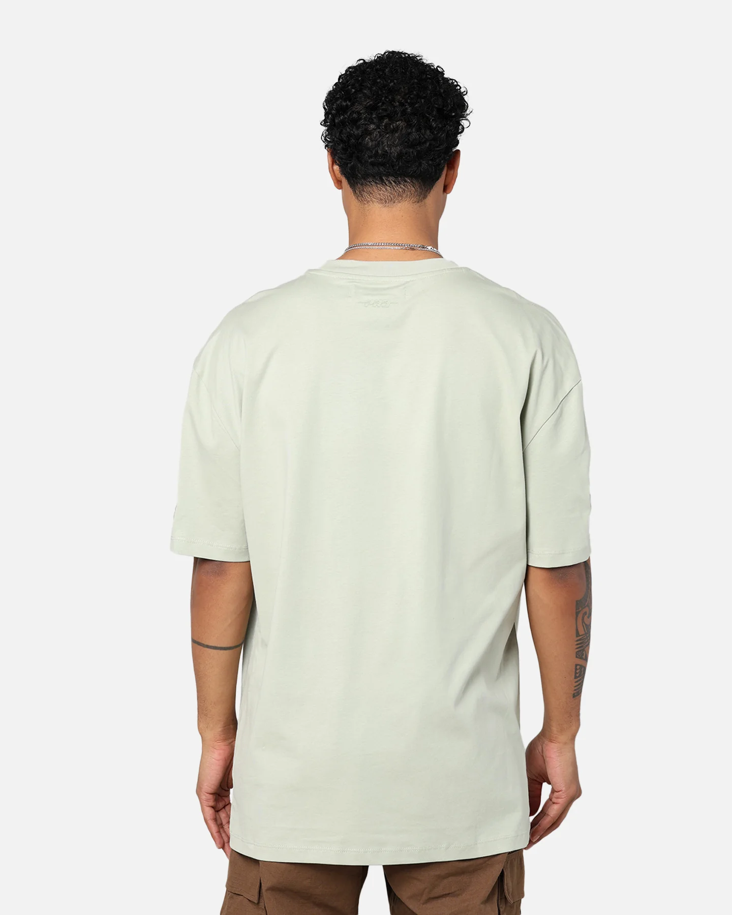 Pro Standard Las Vegas Raiders Drop Shoulder T-Shirt Moss - Image 3