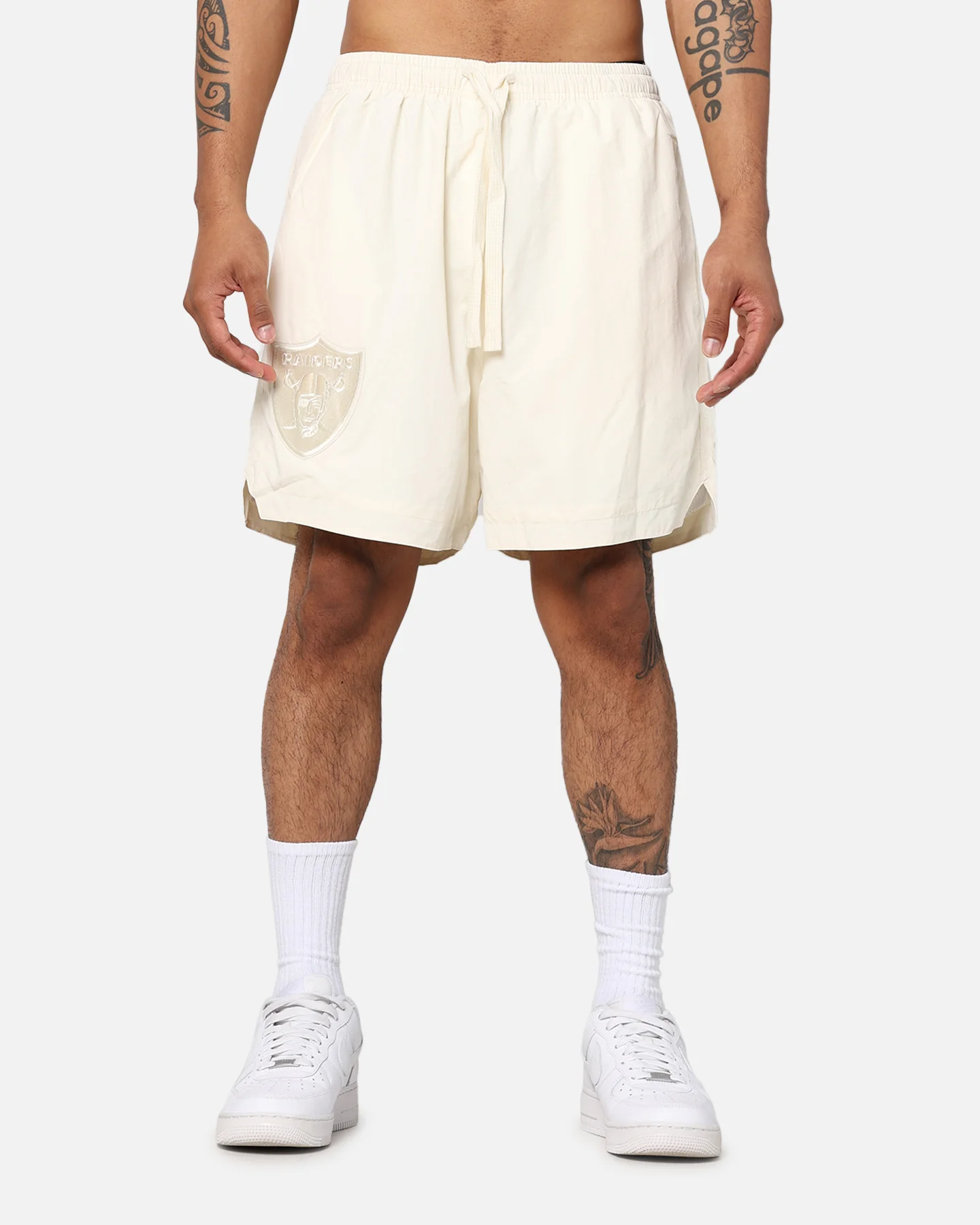 Pro Standard Las Vegas Raiders Neutral 2.0 Shorts Eggshell - Image 7
