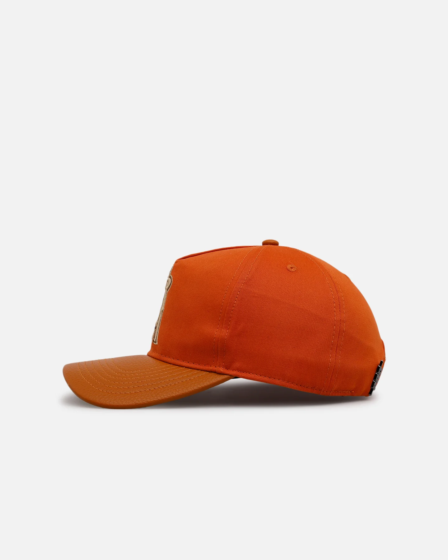 Pro Standard Los Angeles Angels 'Gramercy' Pinch Front Strapback Orange - Image 5