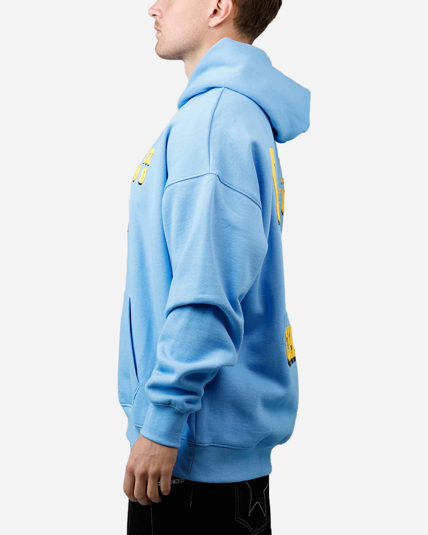 Pro Standard Los Angeles Chargers Kickoff Hoodie Powder Blue - Image 5