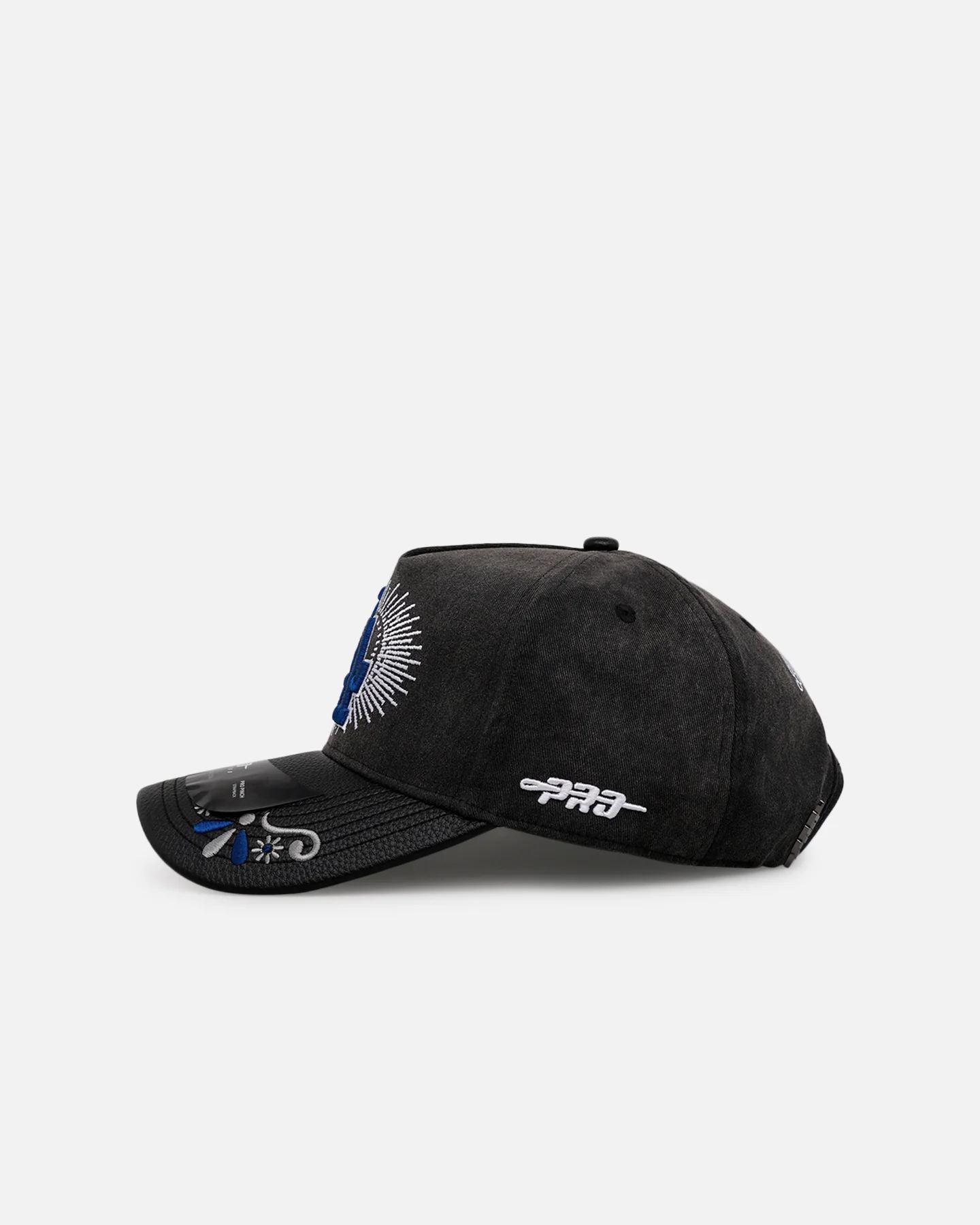 Pro Standard Los Angeles Dodgers 'Eternal Skull' Pro Pinch Strapback Black/Blue - Image 5