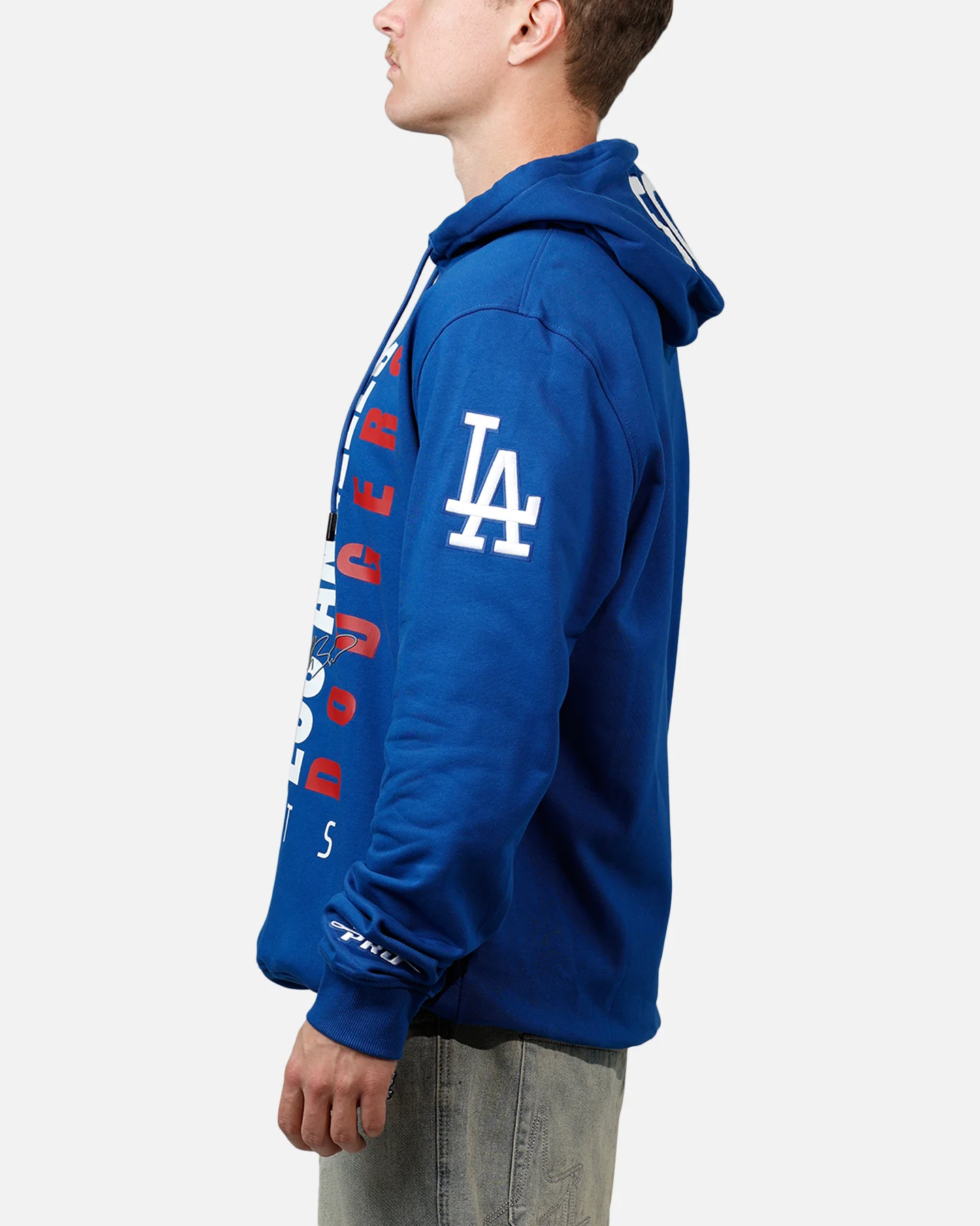 Pro Standard Los Angeles Dodgers Mookie Betts Avatar Hoodie Blue - Image 5