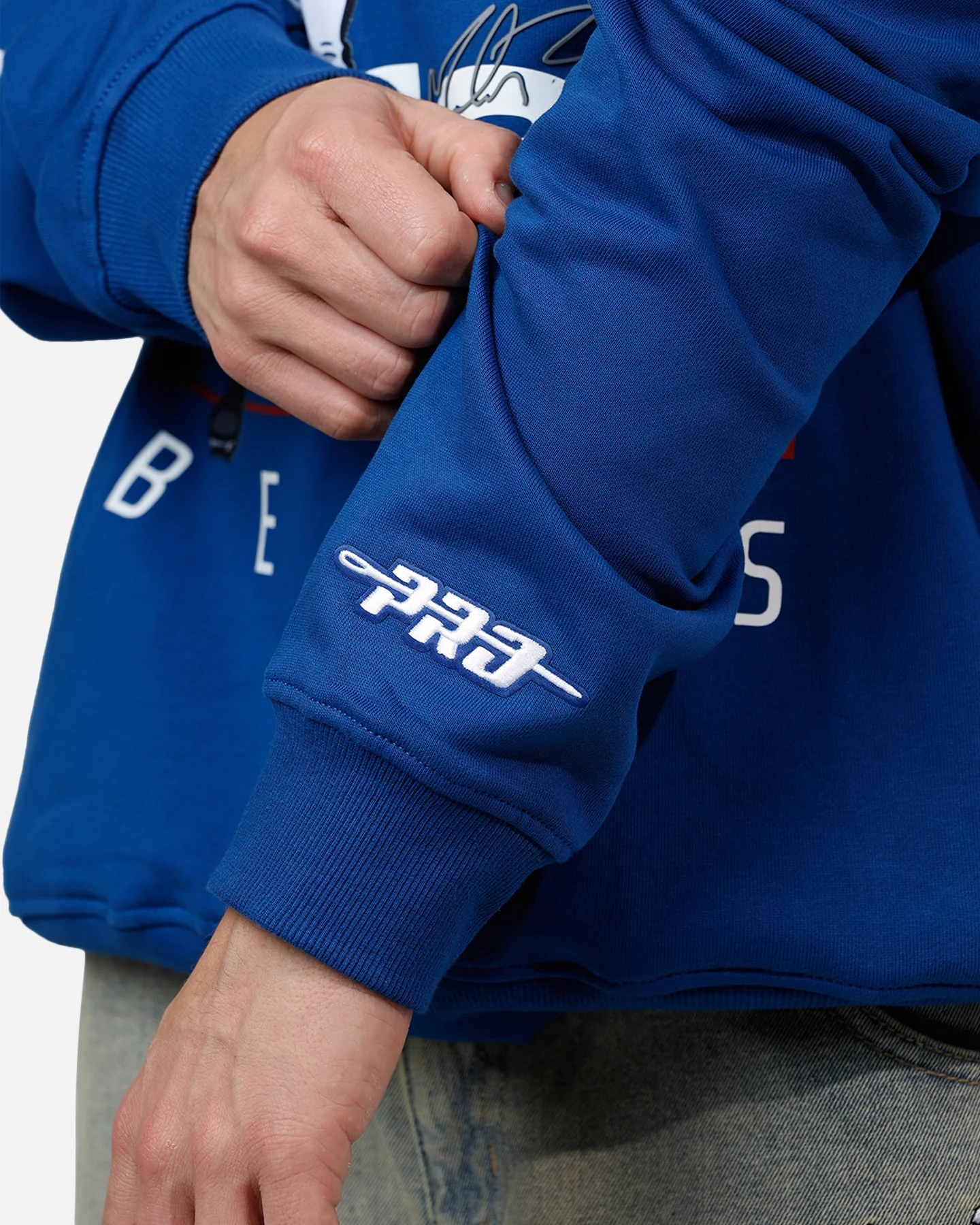 Pro Standard Los Angeles Dodgers Mookie Betts Avatar Hoodie Blue - Image 6