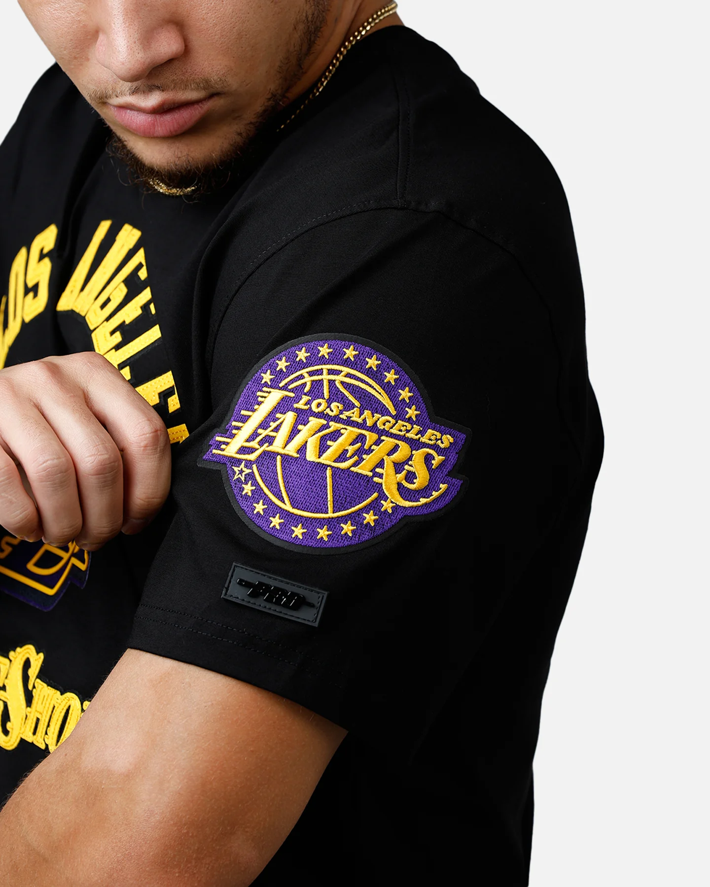 Pro Standard Los Angeles Lakers City 24-25 Season T-Shirt Black - Image 6