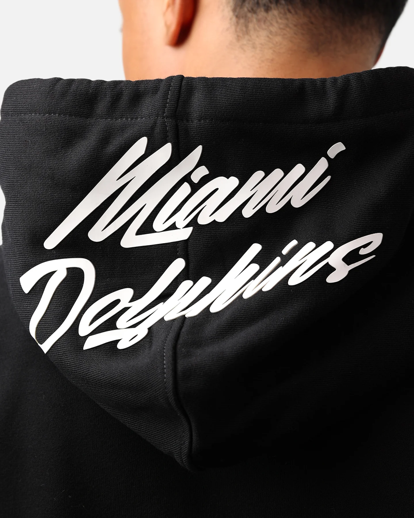 Pro Standard Miami Dolphins Fast Lane Hoodie Black - Image 10