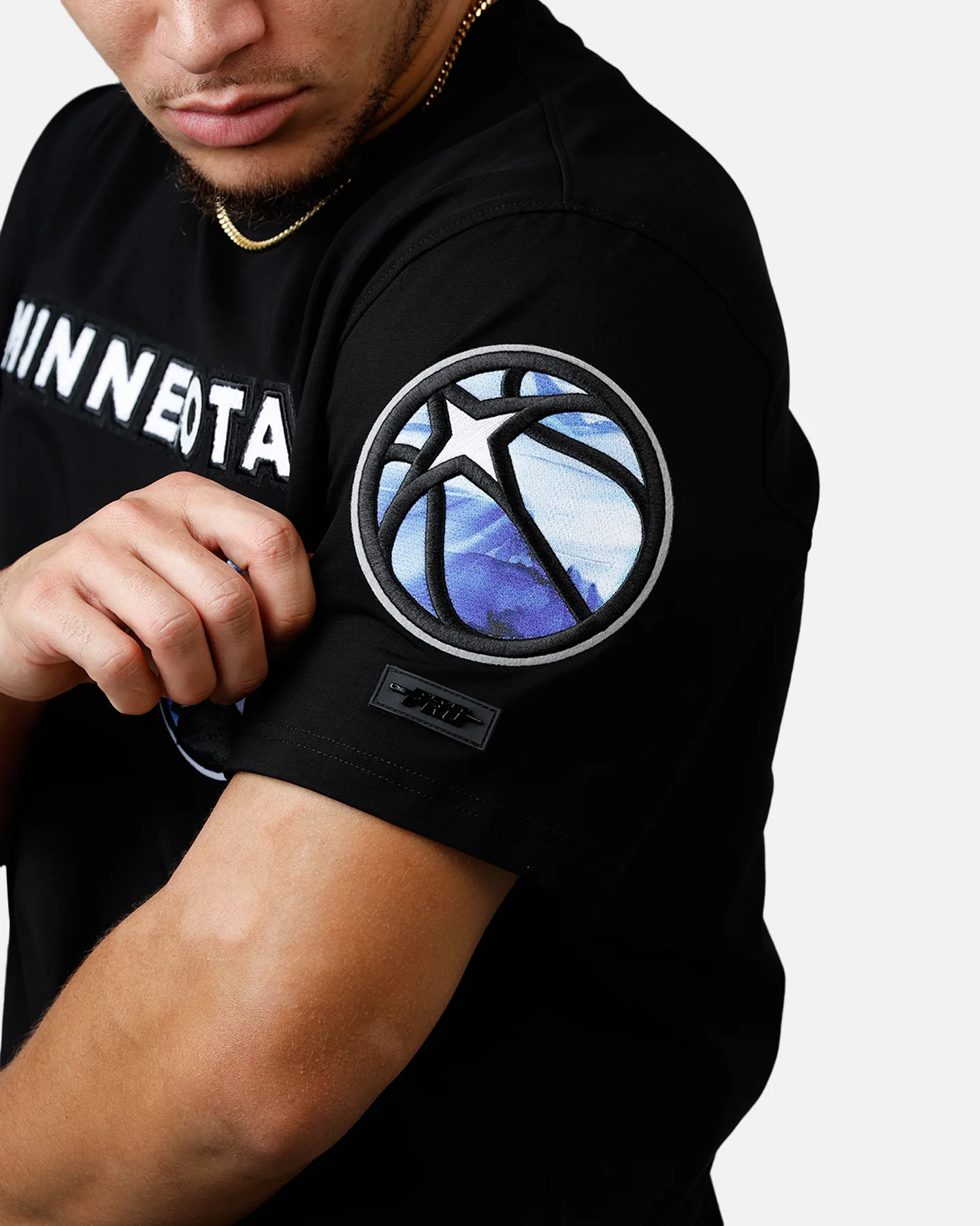 Pro Standard Minnesota Timberwolves City 24-25 Season T-Shirt Black - Image 6