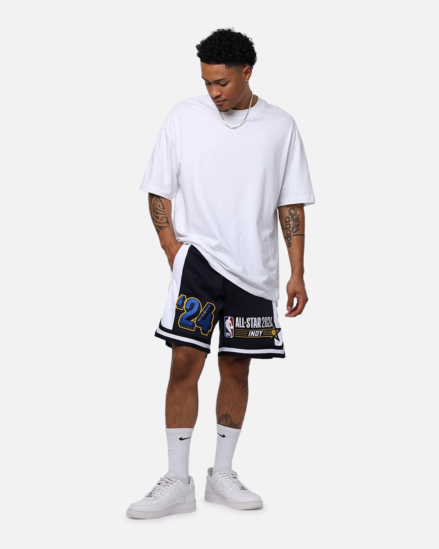 Pro Standard NBA All Star Game 2024 2.0 Shorts Midnight Navy - Image 2