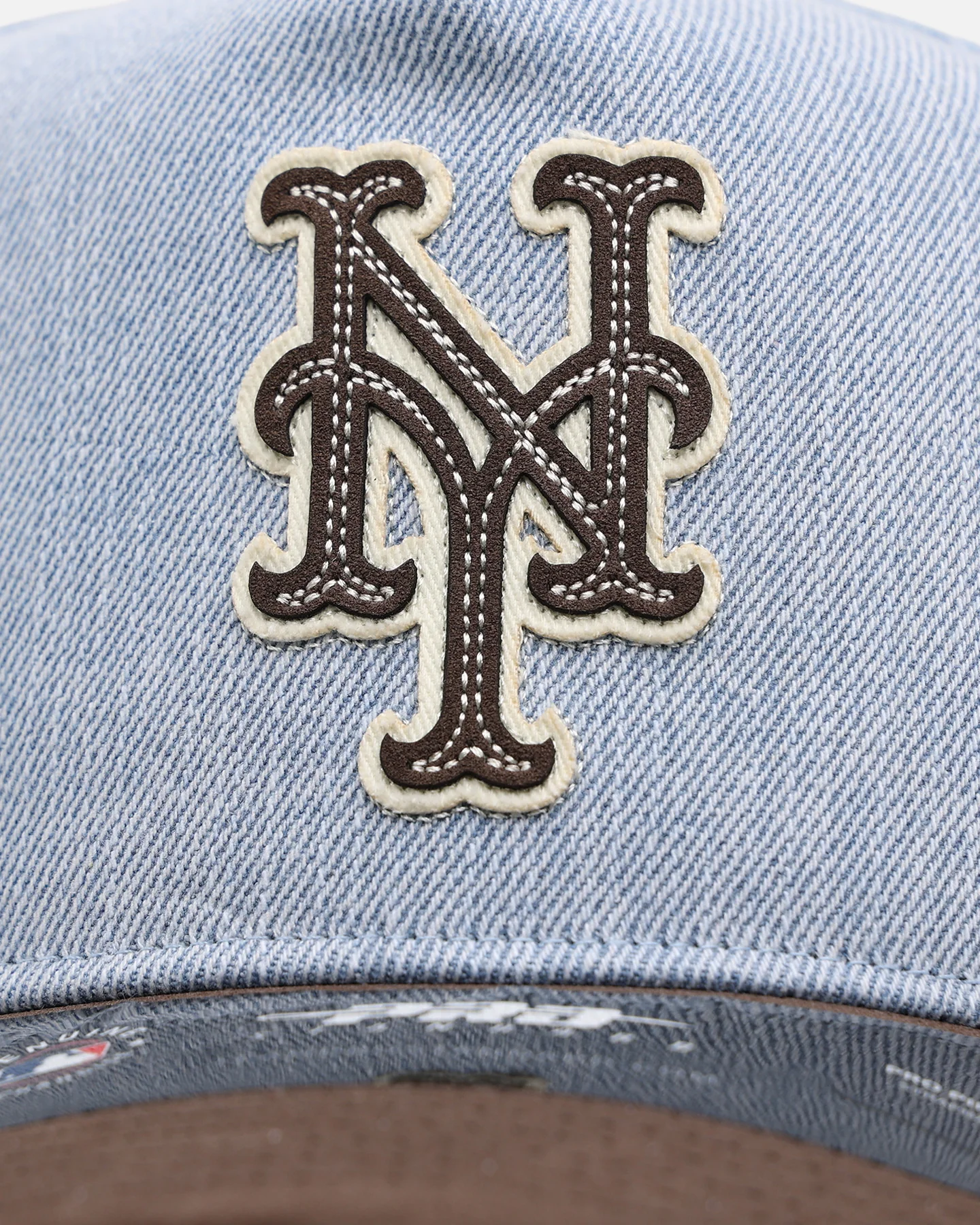 Pro Standard New York Mets 'Denim Suede' Pro Pinch Strapback Denim - Image 5