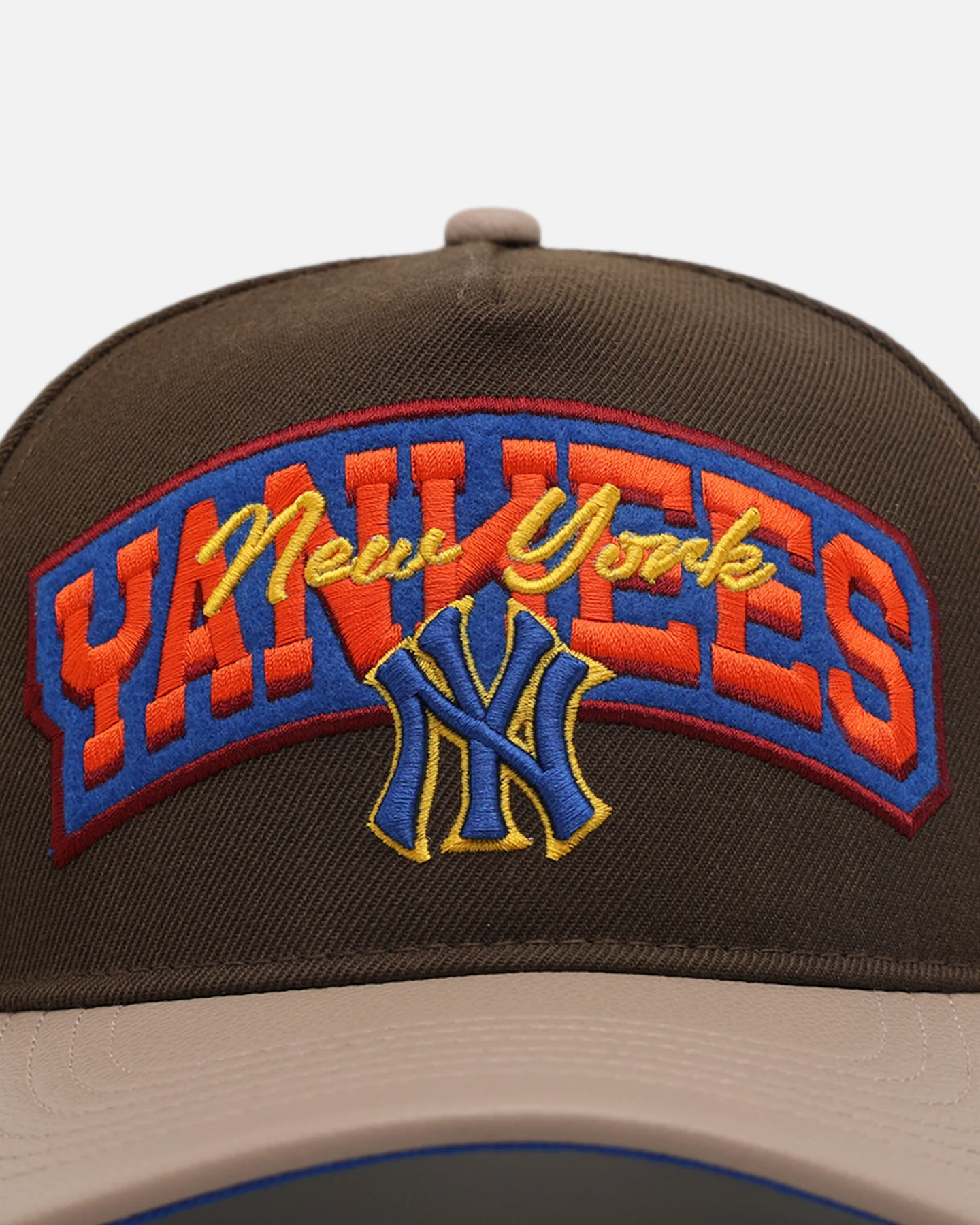 Pro Standard New York Yankees Stacked Strapback Brown - Image 6