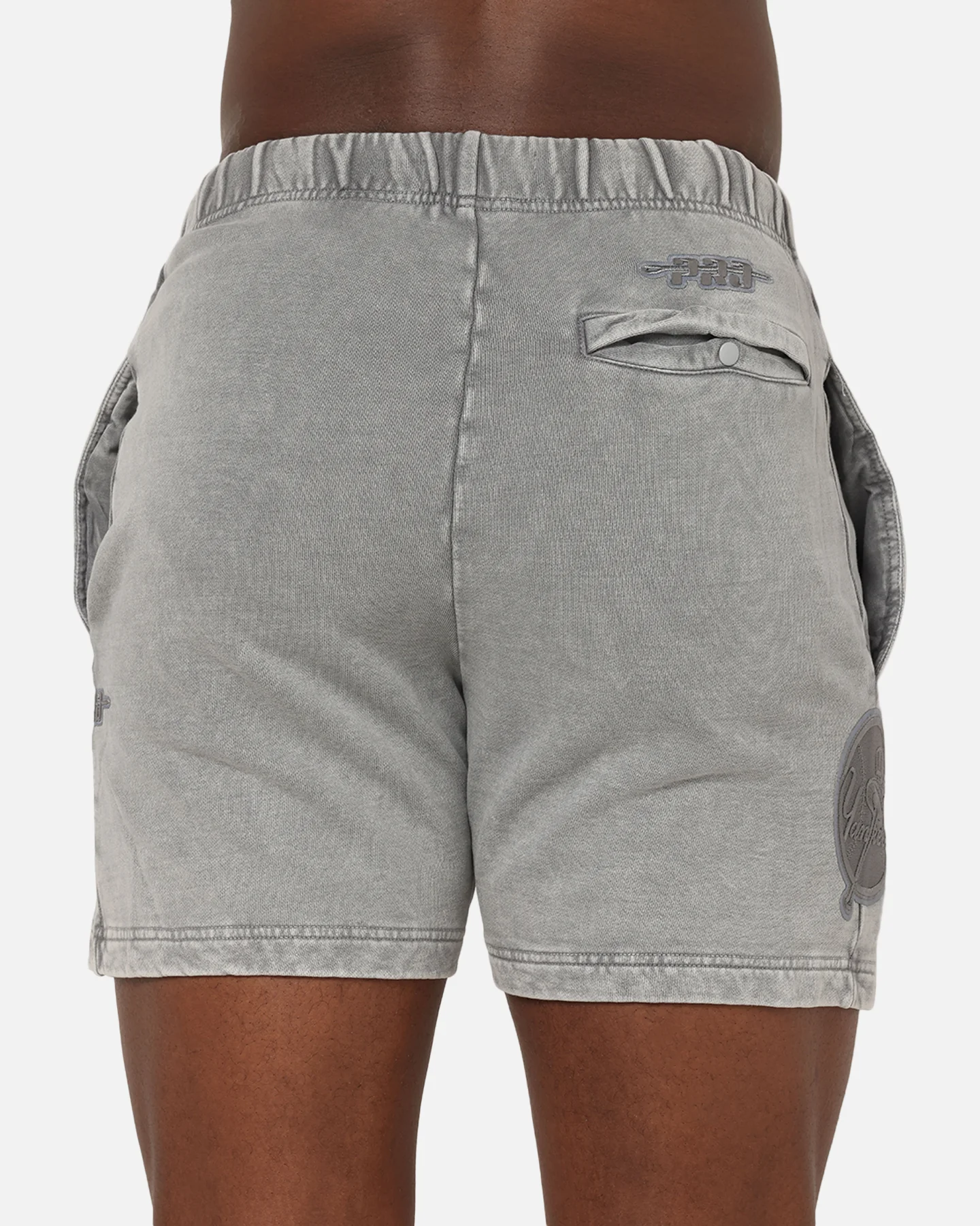 Pro Standard New York Yankees Washed Classic Shorts Washed Grey - Image 8