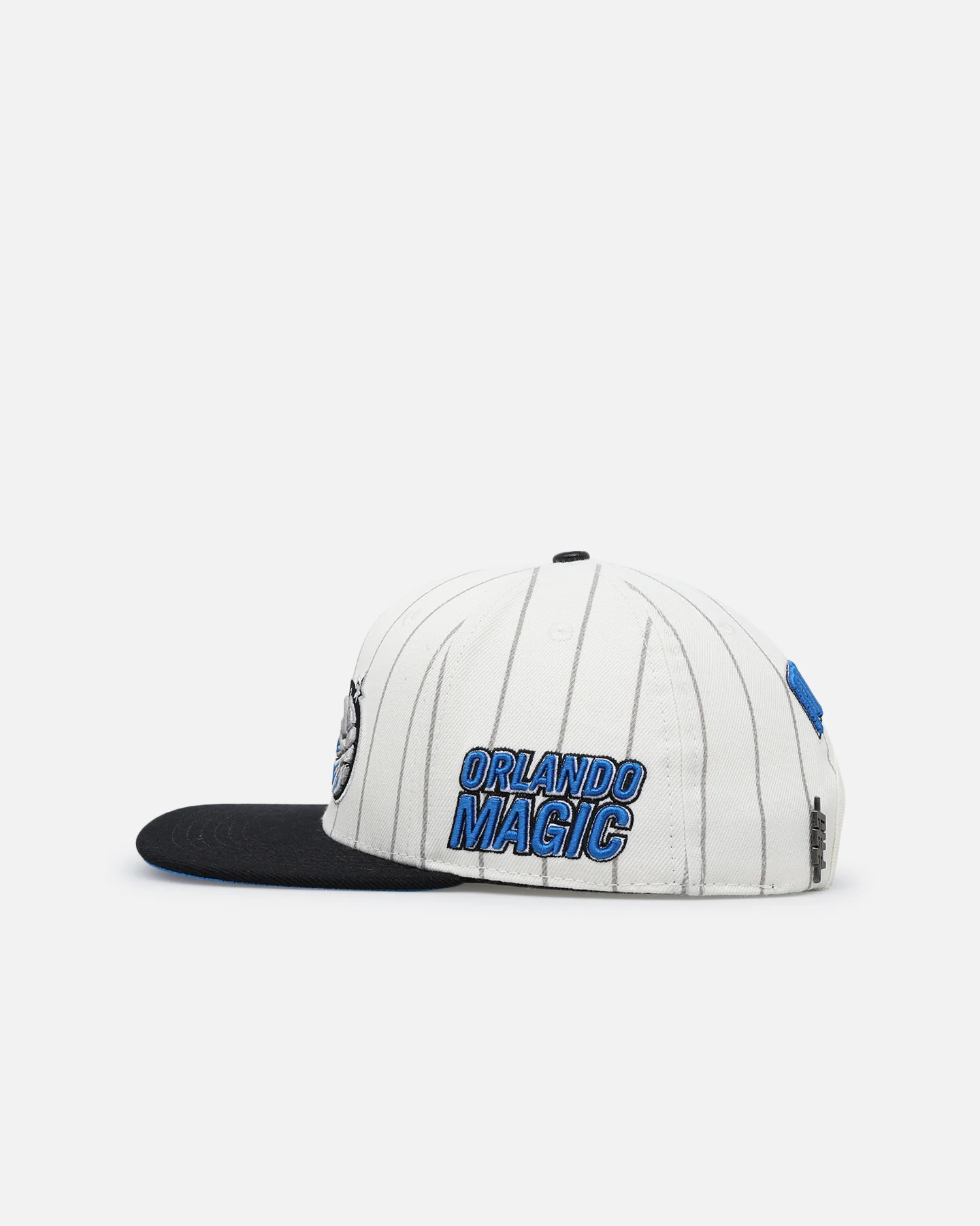 Pro Standard Orlando Magic Pinstripe Wool Snapback Eggshell/Yellow - Image 4