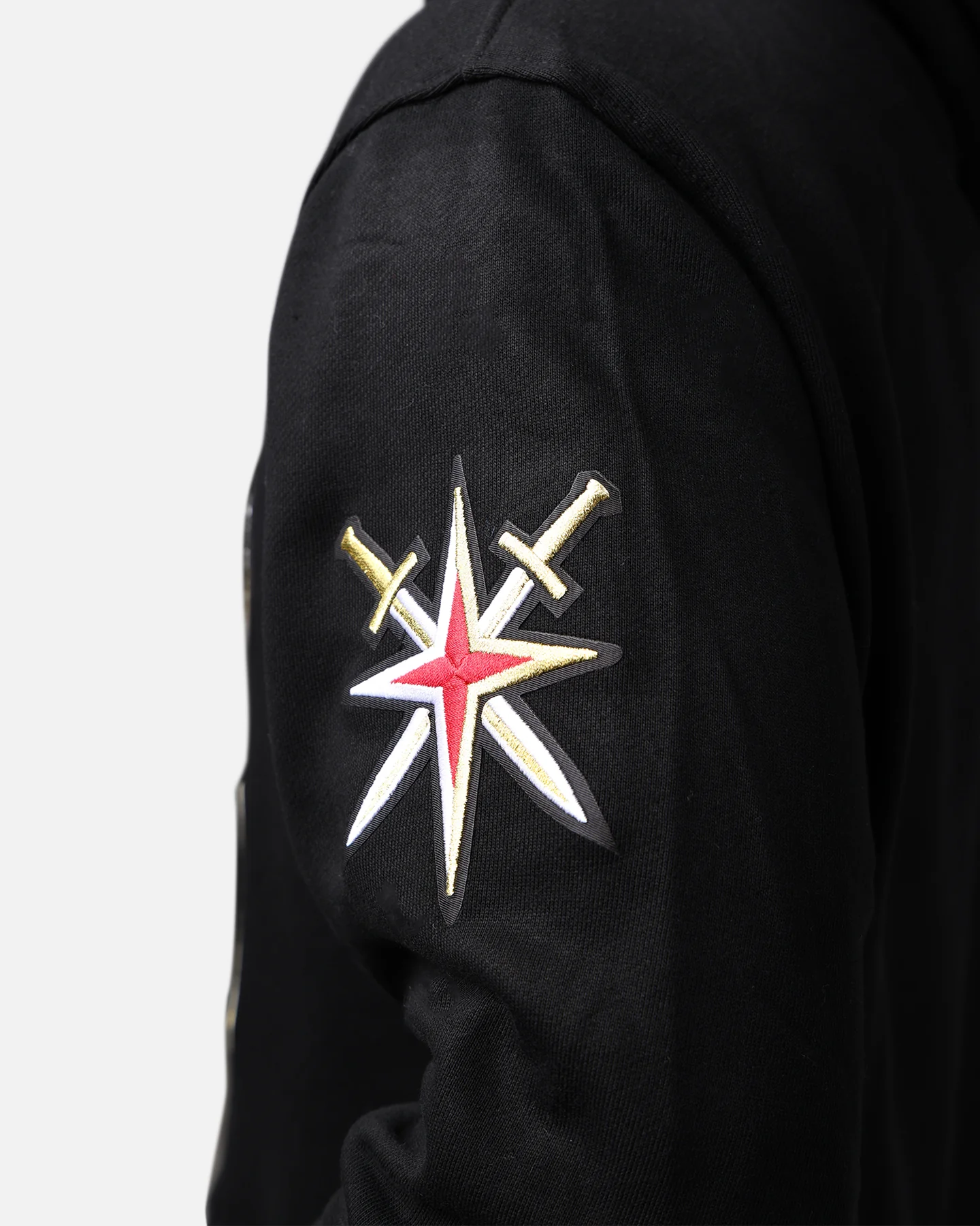 Pro Standard Vegas Golden Knights Fleece Pullover Hoodie Black - Image 7