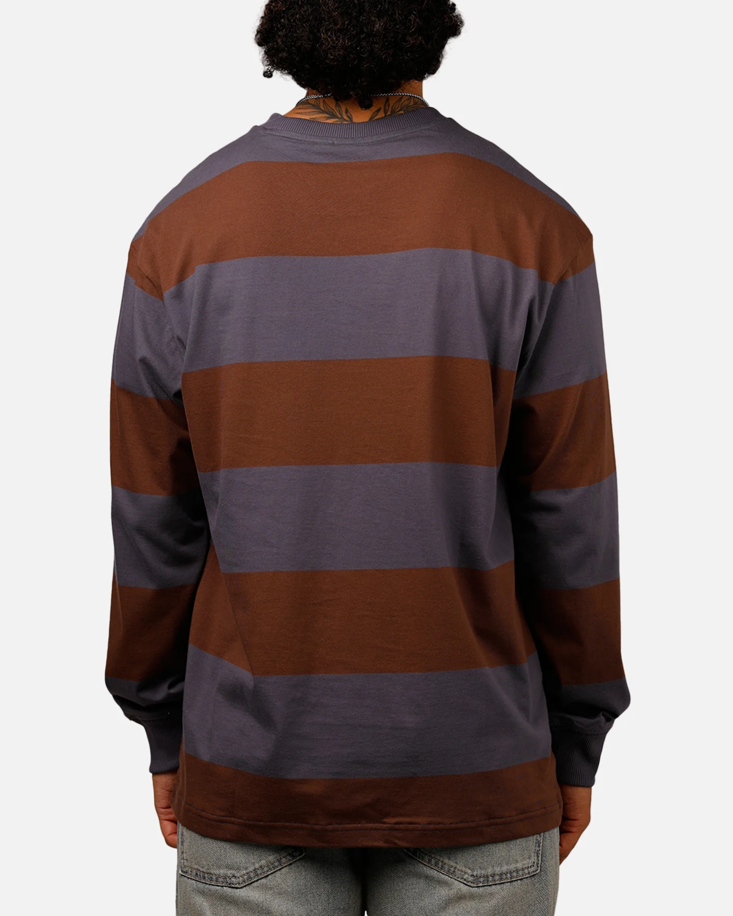 Puma Family Legacy Long Sleeve T-Shirt Brown - Image 2