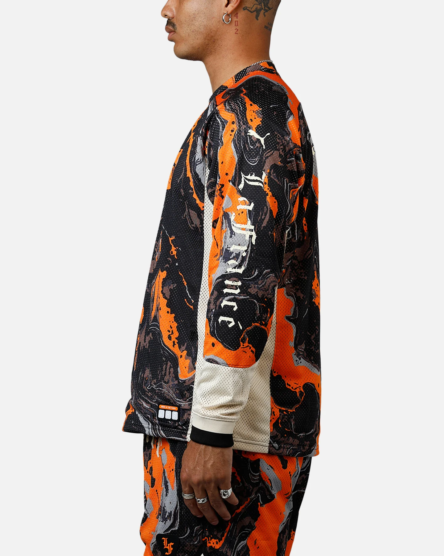 Puma Lafrané Heem Moto Jersey Orange - Image 5