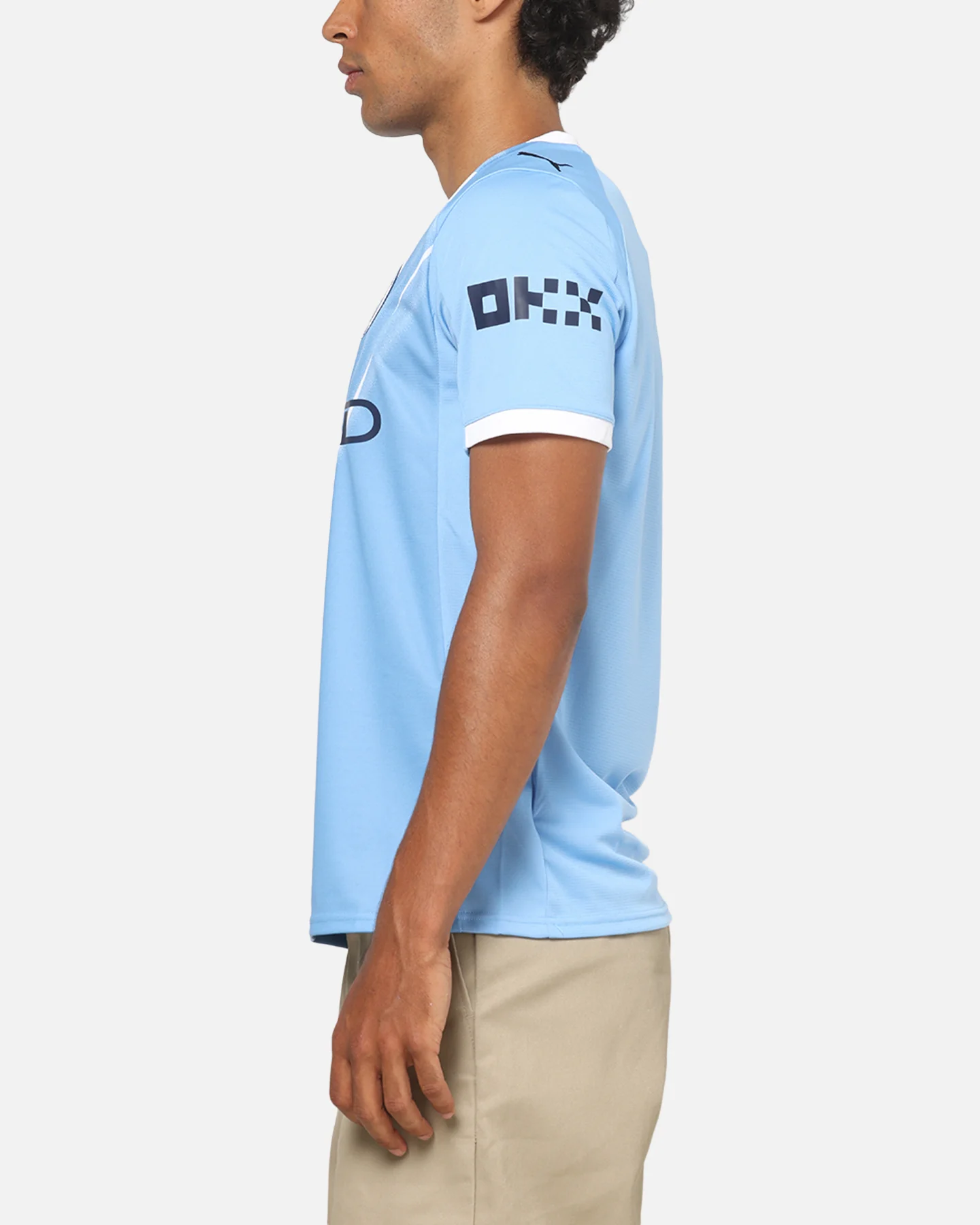 Puma Manchester City FC Home Replica Jersey Light Blue - Image 5