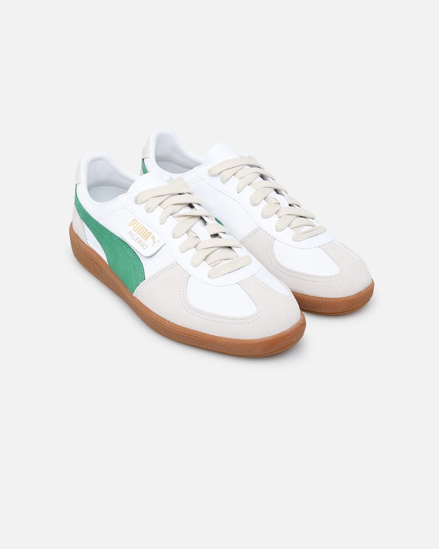 Puma Palermo Leather White/Green - Image 5