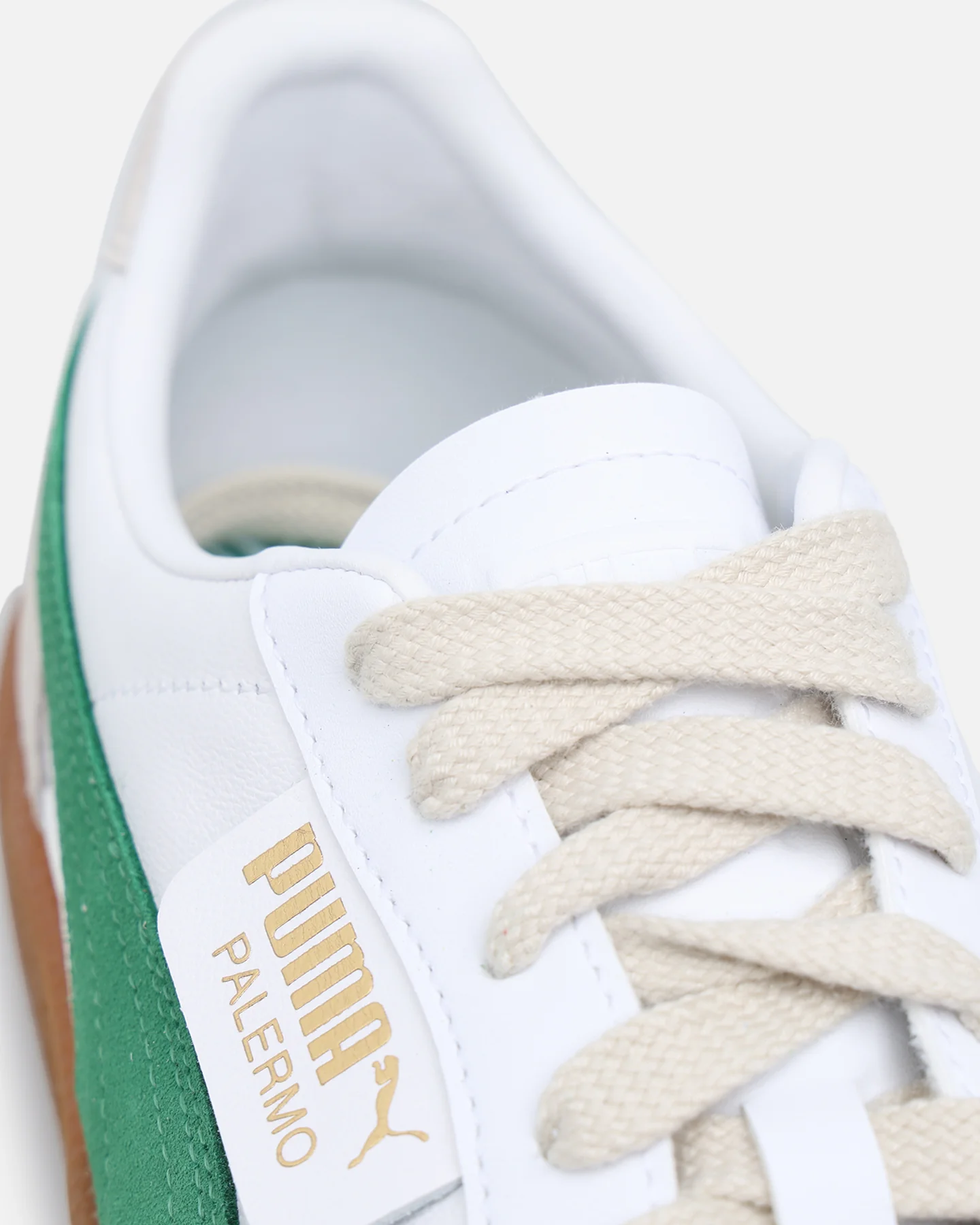 Puma Palermo Leather White/Green - Image 6