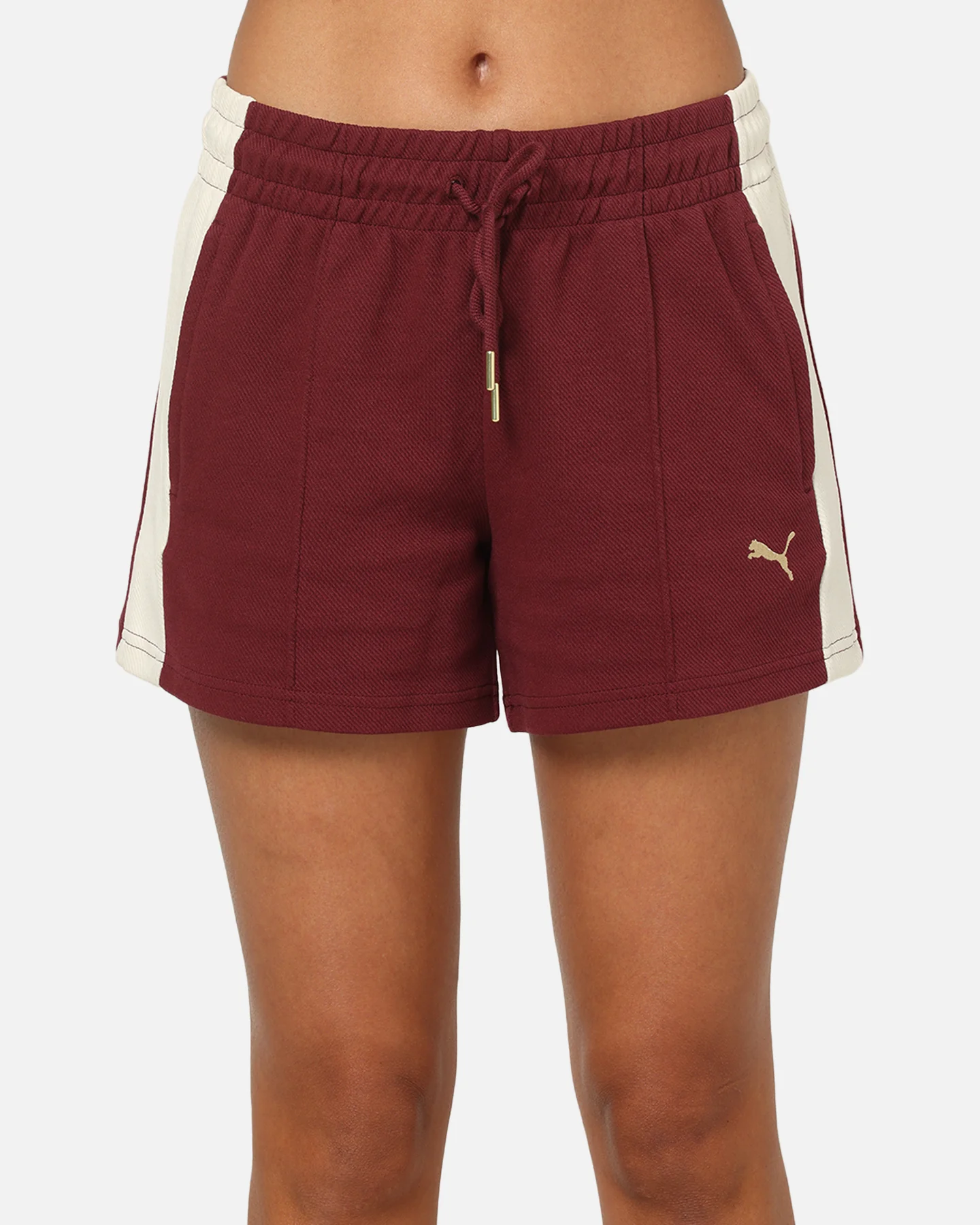 Puma Women's T7 Pintuck Shorts Ruby - Image 8