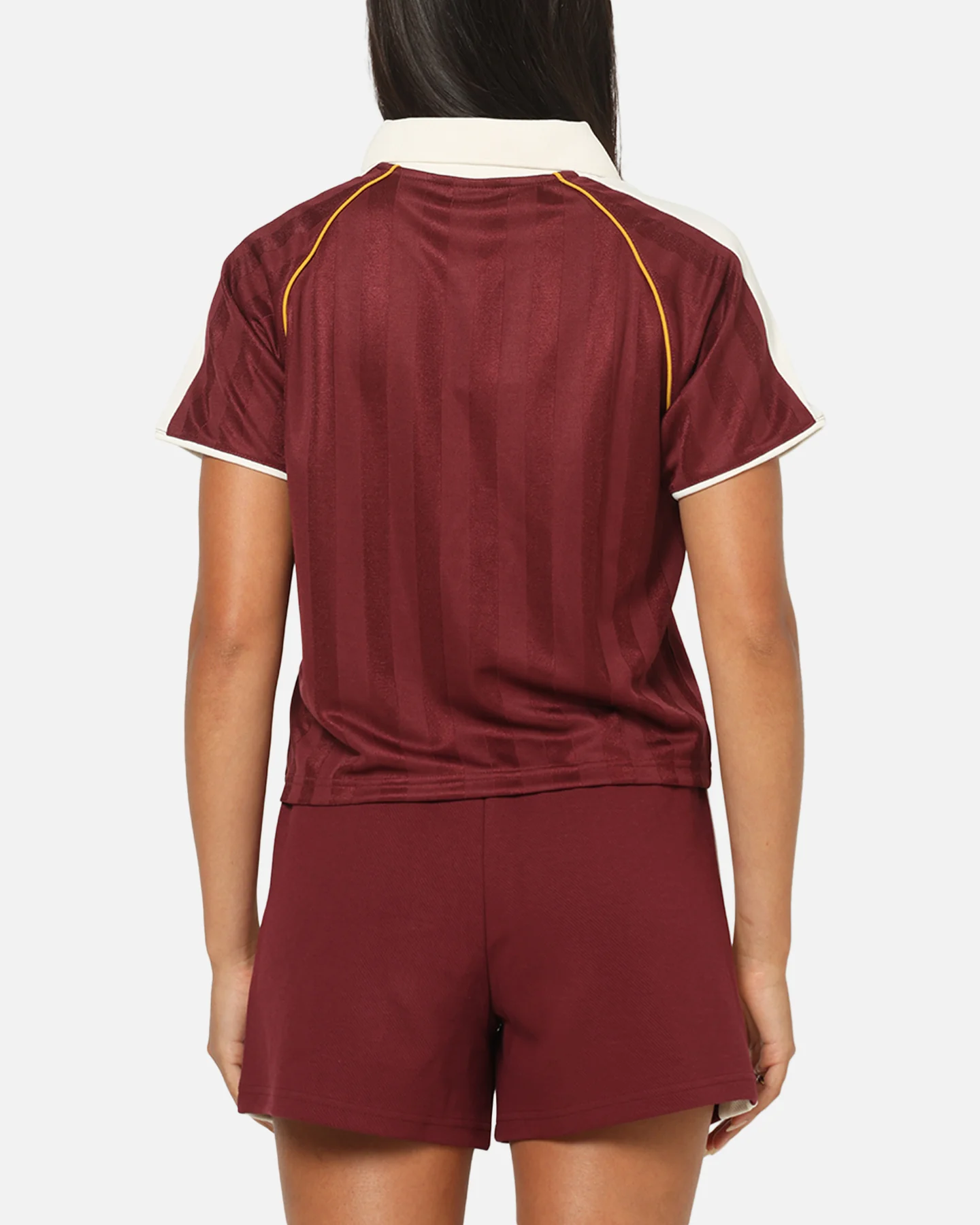 Puma Women's T7 Relaxed Football Jersey T-Shirt Ruby - Image 3