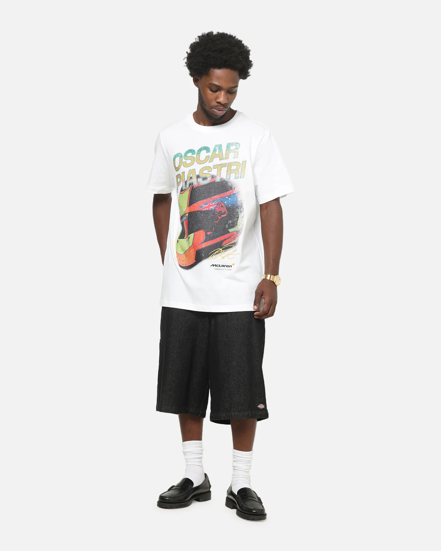 Puma X Mclaren Australia T-Shirt White - Image 2