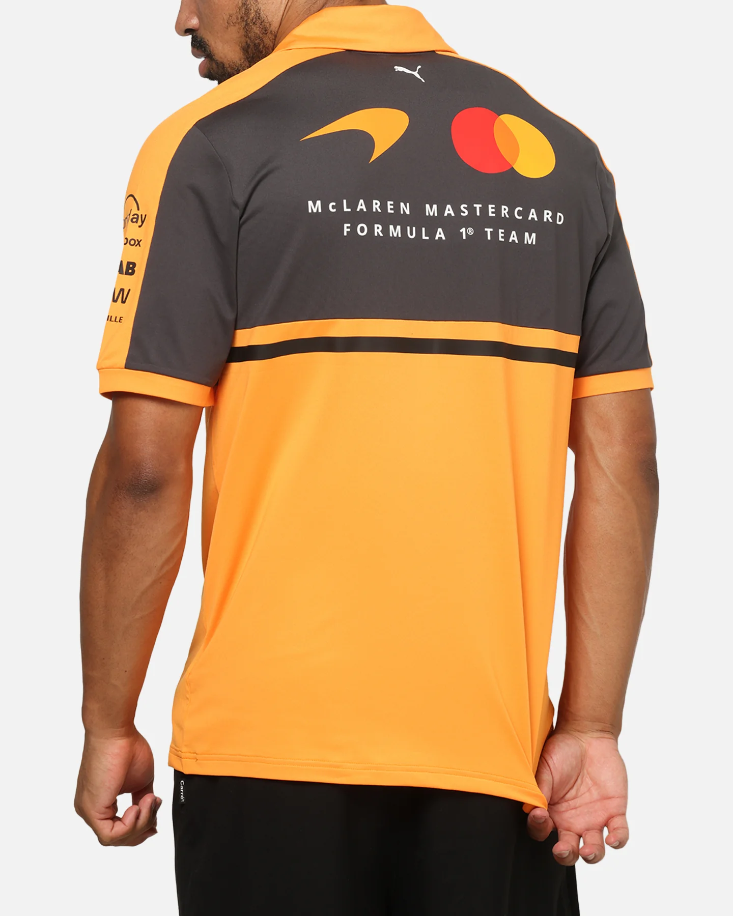 Puma X Mclaren F1 Team Replica Polo Shirt Papaya - Image 6