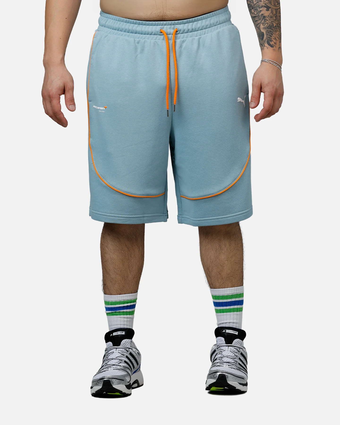 Puma X Mclaren Shorts Seafoam - Image 6