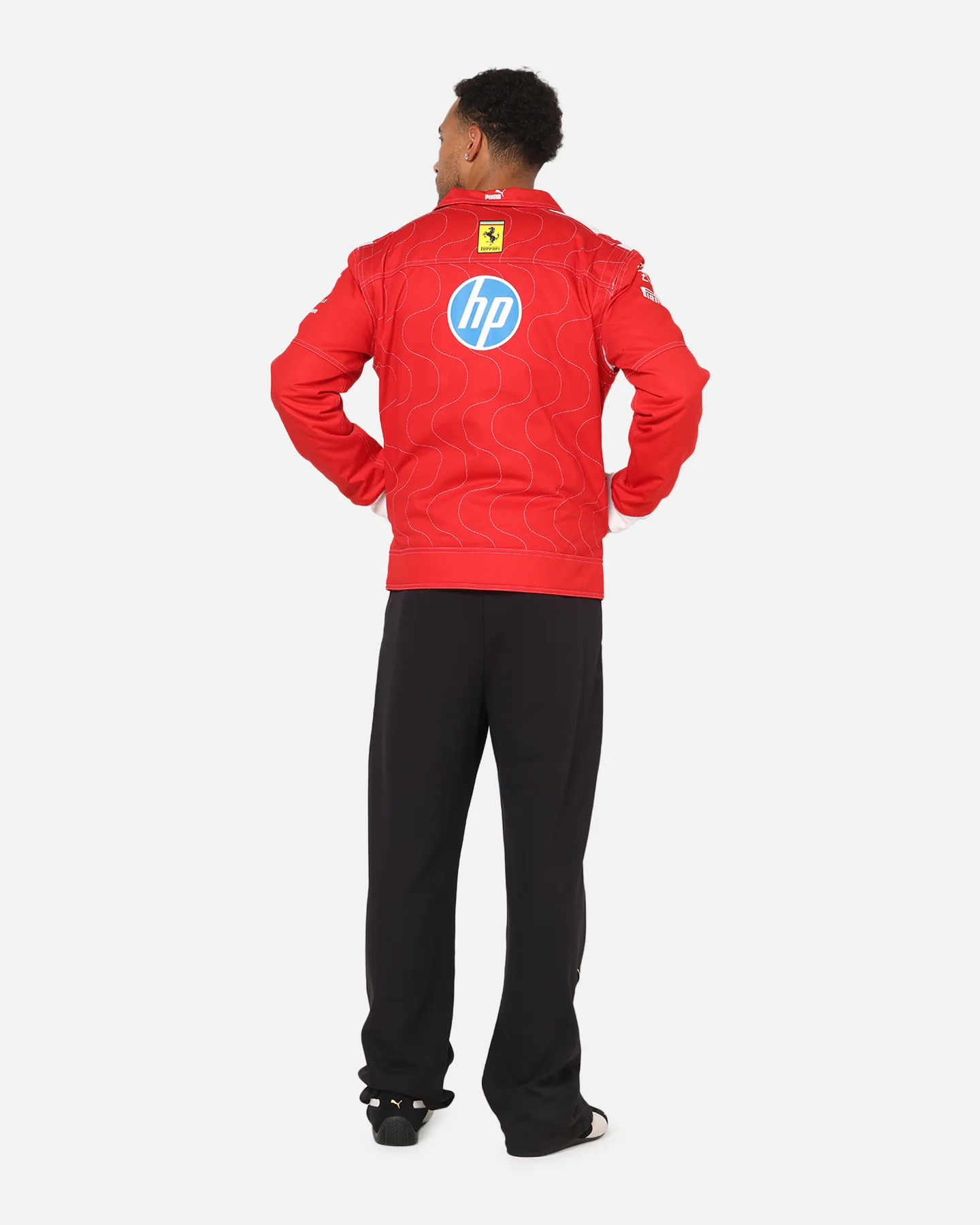 Puma X Scuderia Ferrari Monza Racing Jacket Rosso Corsa - Image 4