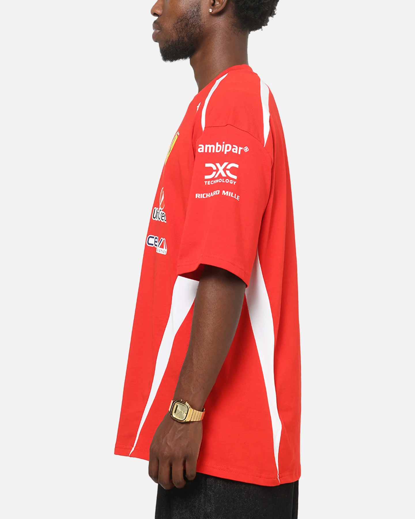 Puma X Scuderia Ferrari Replica Drivers T-Shirt Red - Image 6