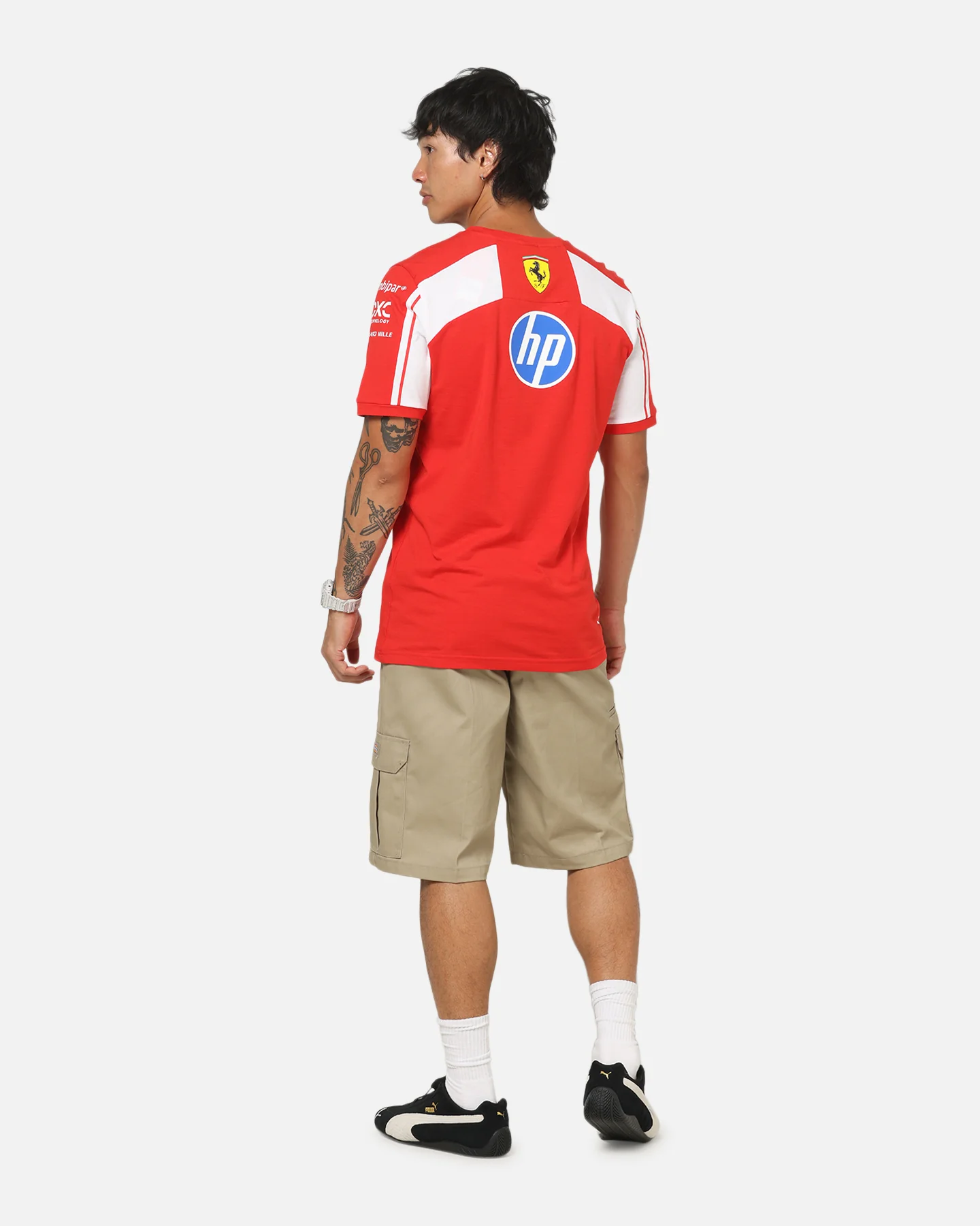 Puma X Scuderia Ferrari Replica T-Shirt Red - Image 4