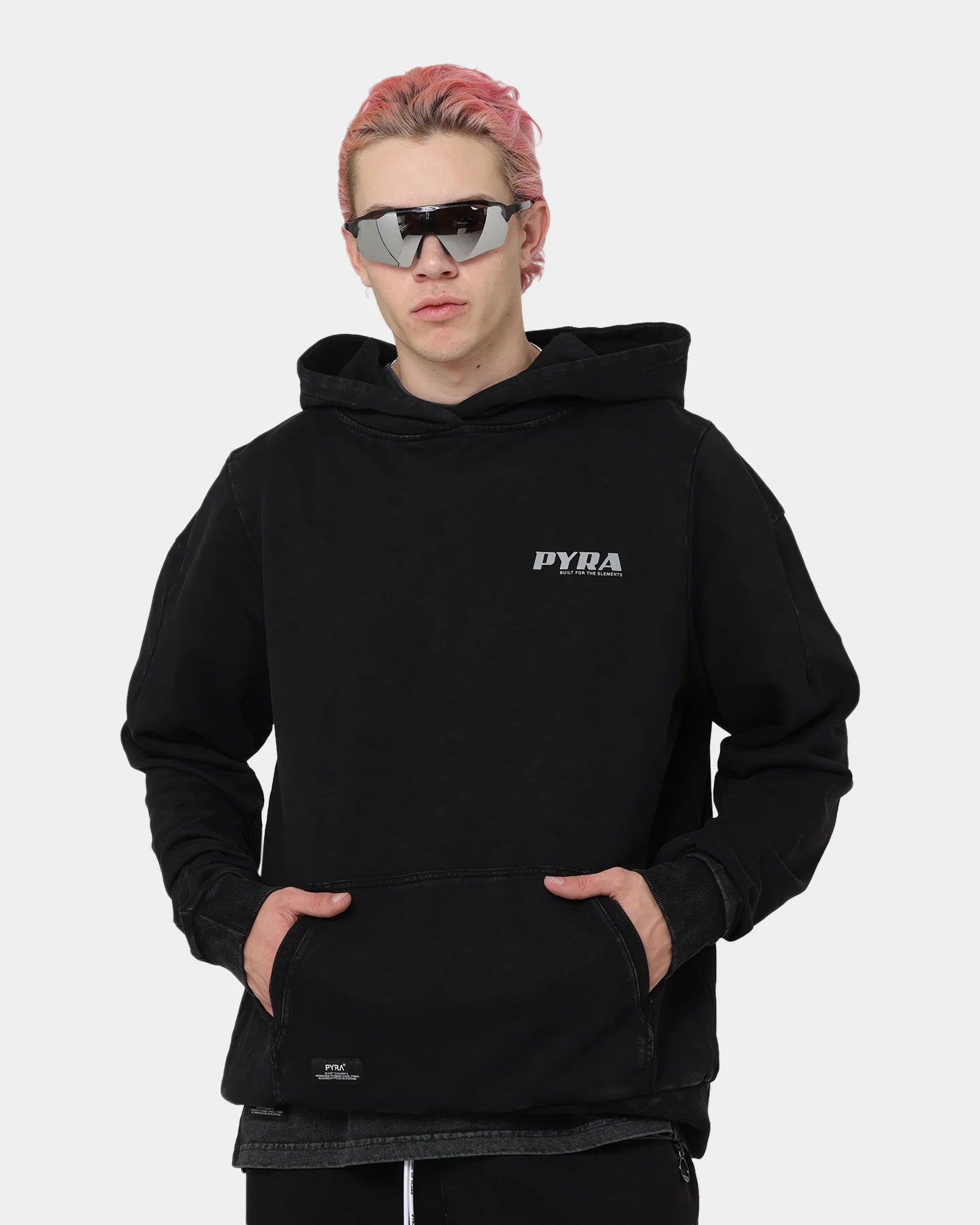 PYRA Elevation Vintage Hoodie Vintage Black - Image 2