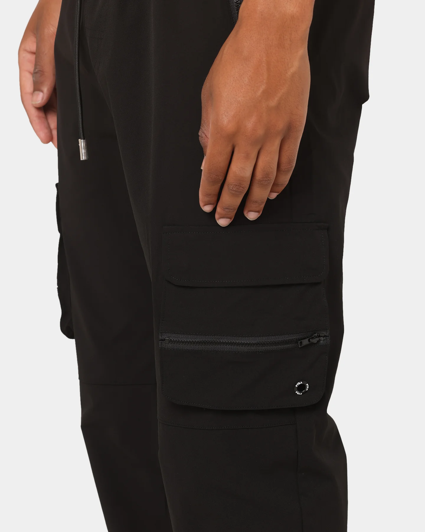 PYRA Nero Cargo Pants Black - Image 9