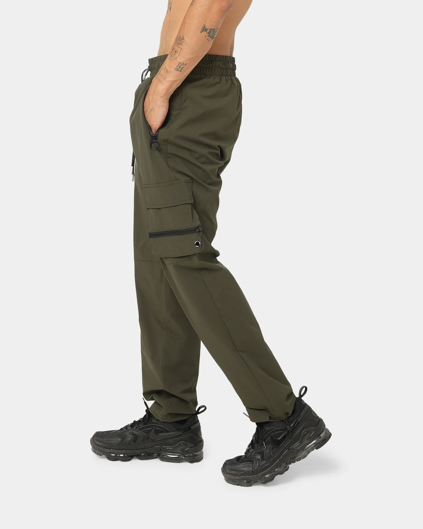 PYRA Nero Cargo Pants Olive - Image 6