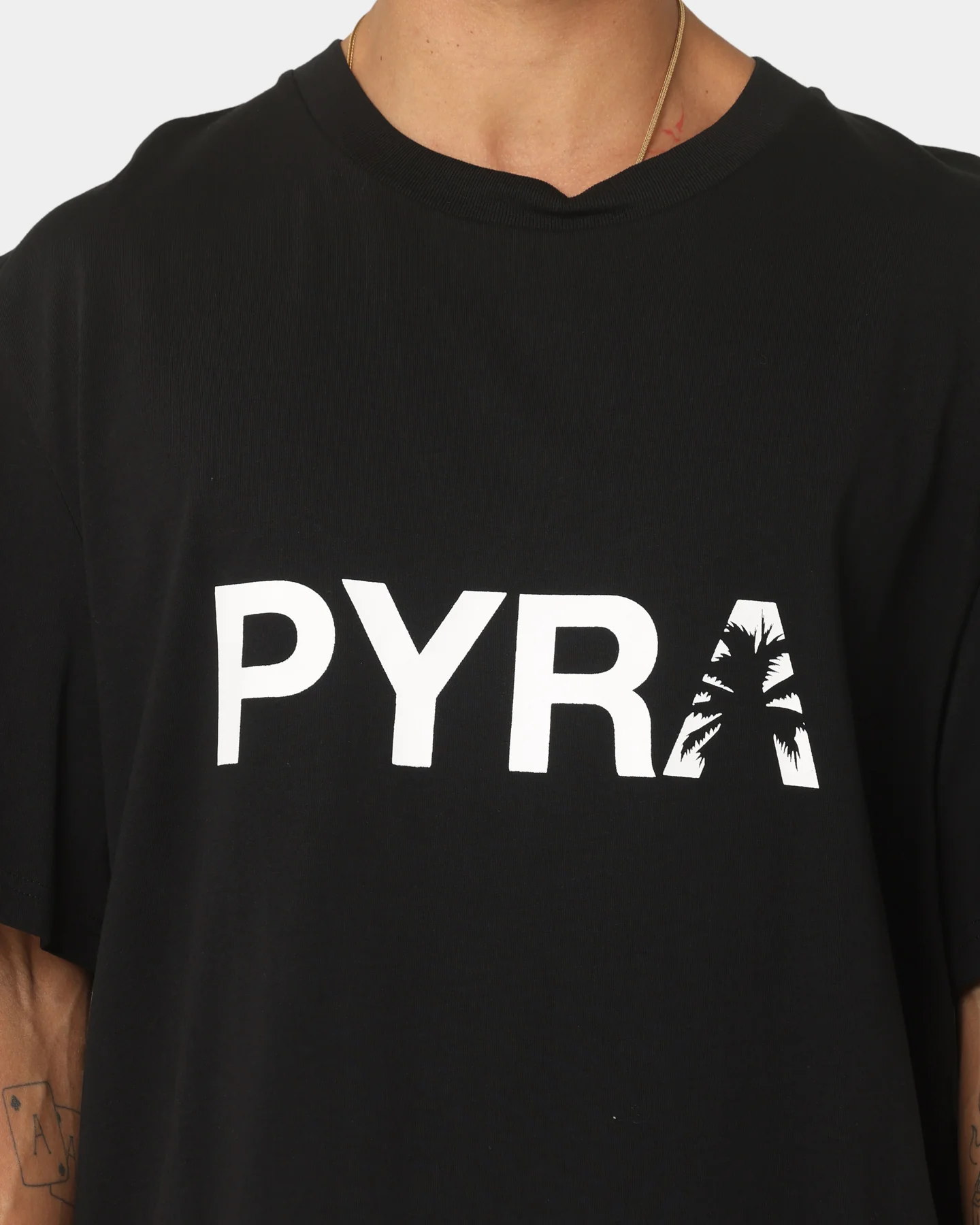 PYRA Palm Dreams T-Shirt Black - Image 3