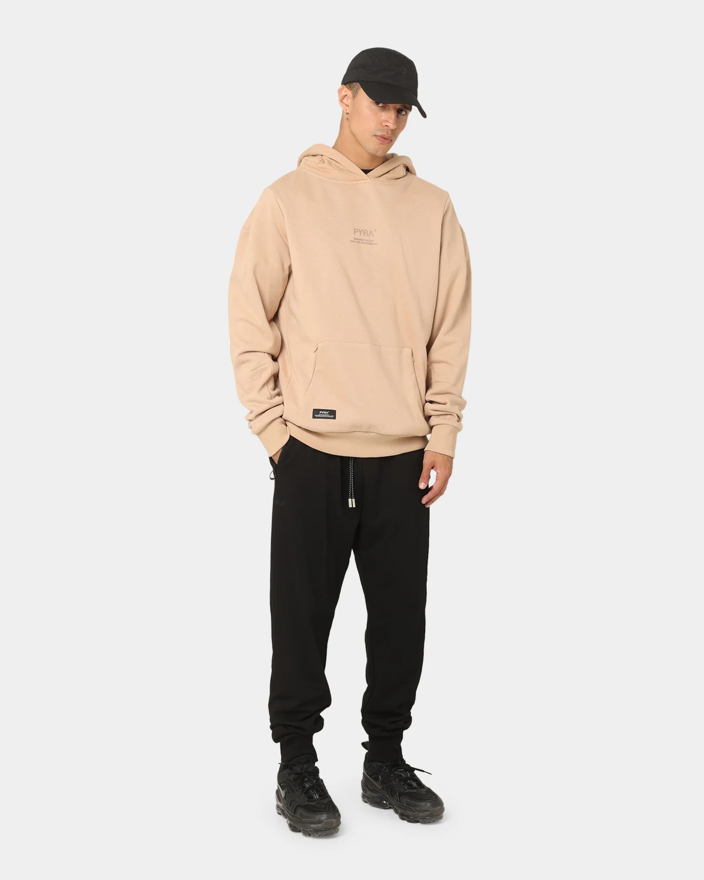 PYRA Repetition Hoodie Natural - Image 2