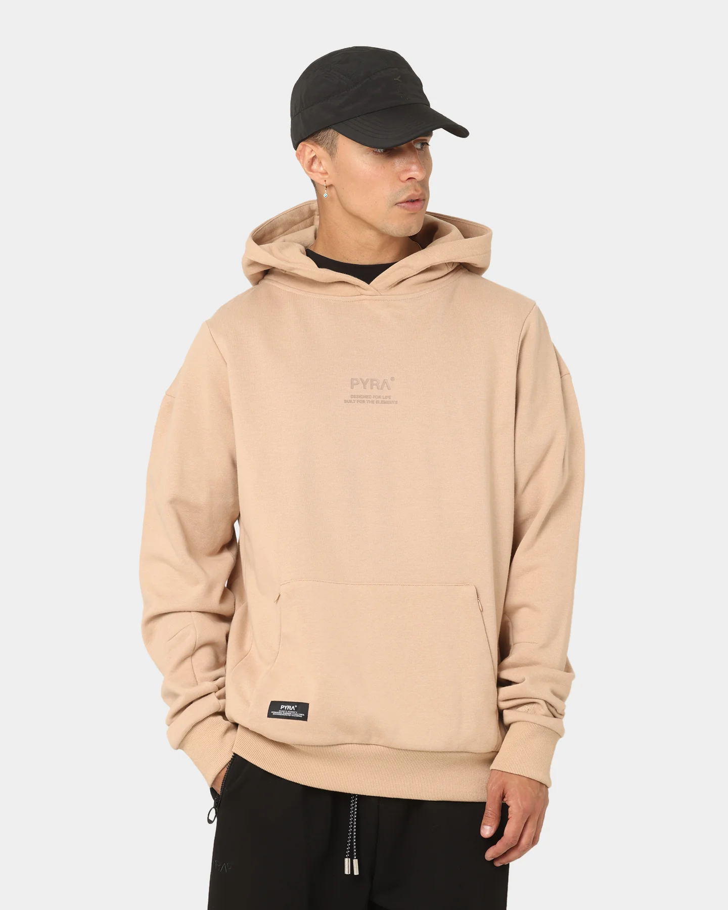 PYRA Repetition Hoodie Natural - Image 5