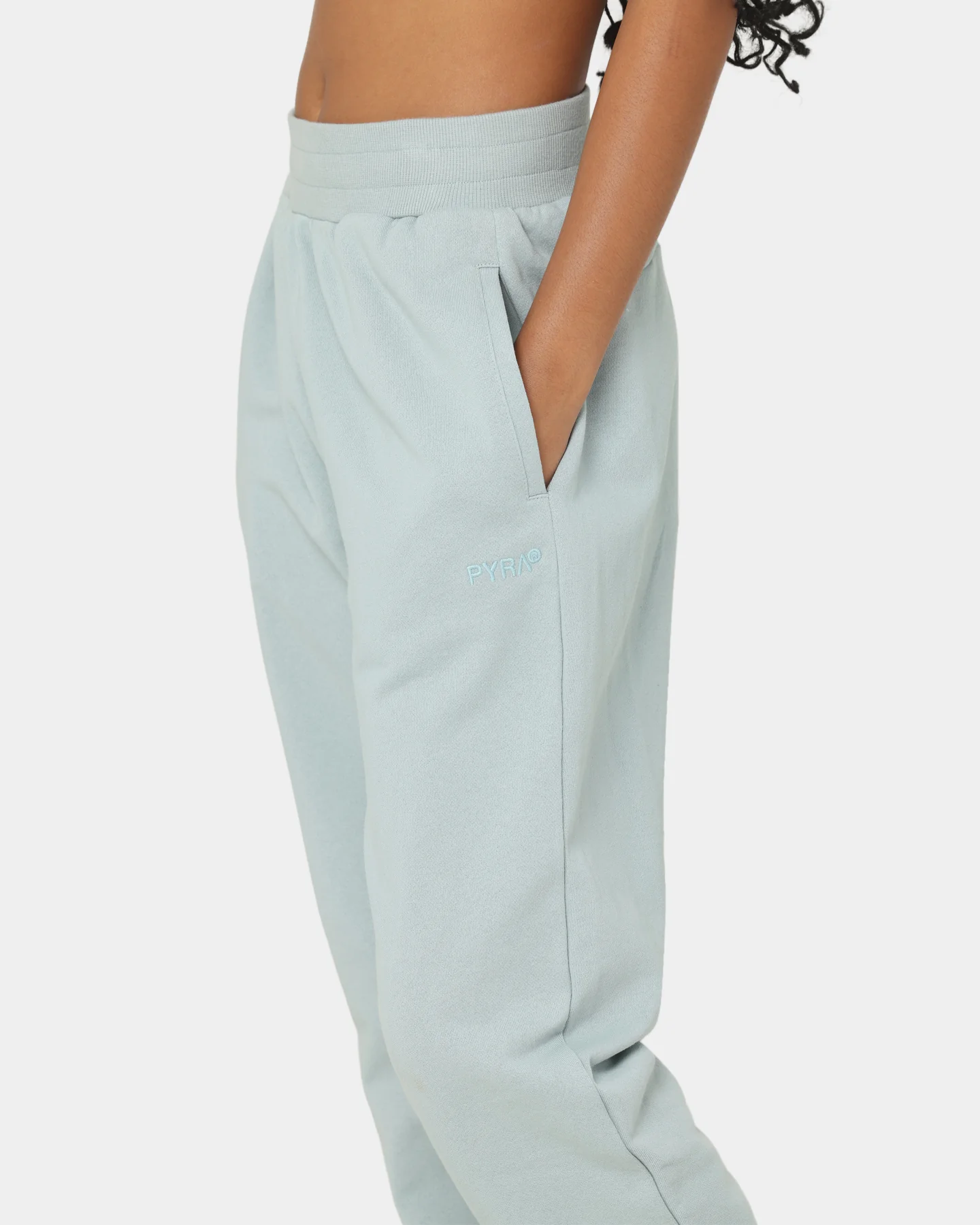 PYRA Women's Highline Track Pants Grey Mist - Image 7