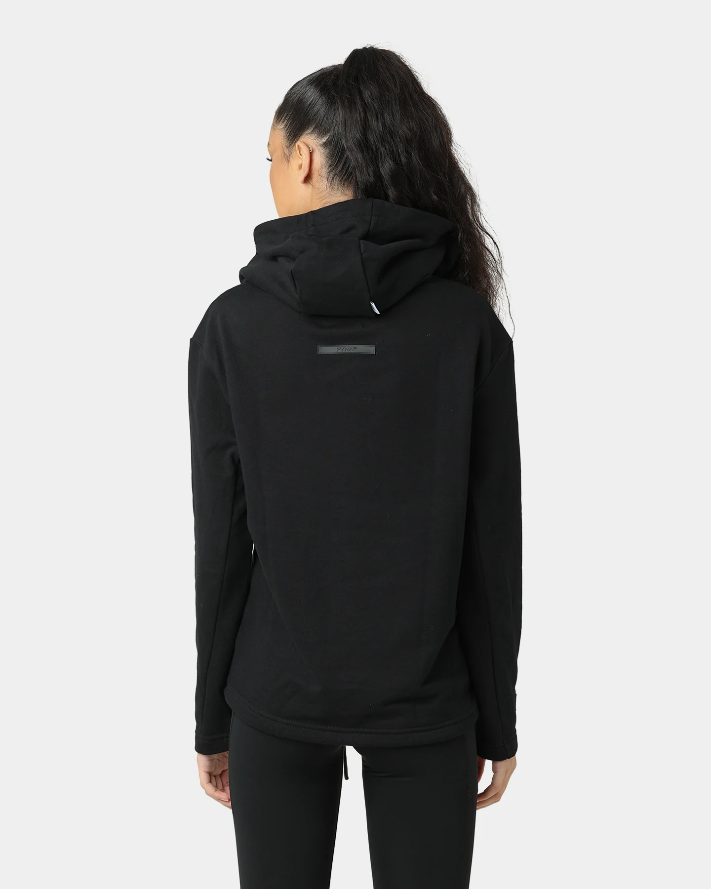 Pyra Women's Oversized Team Hoodie Black - Image 4