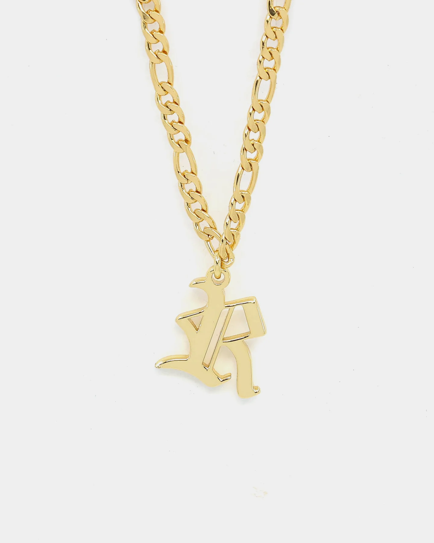 Raising Hell Women's Gothic Letter Anklet Gold - Image 23