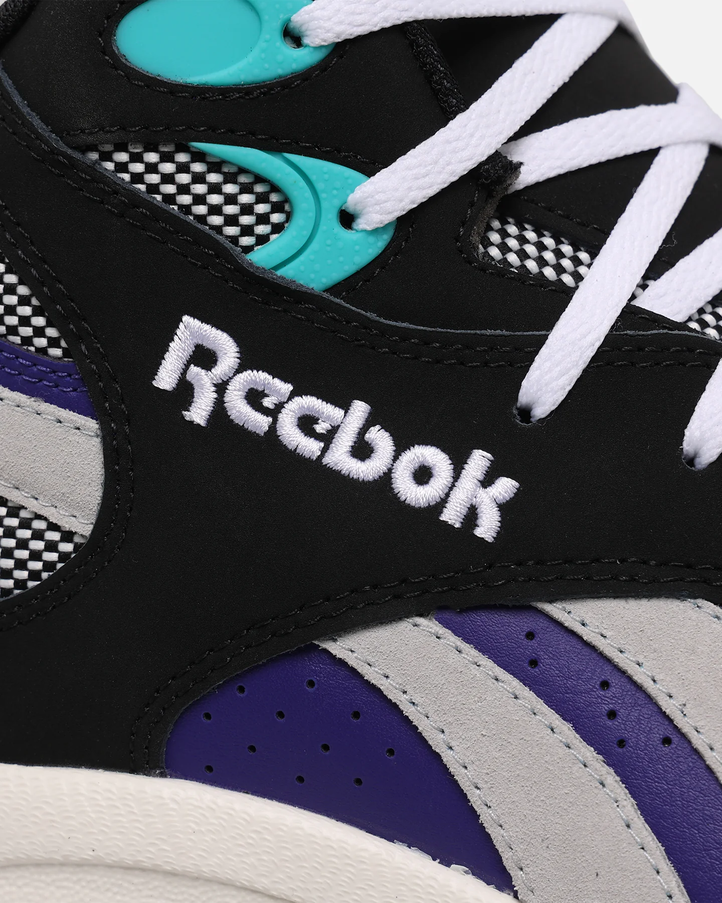 Reebok Above The Rim Pump Vertical Black/Purple - Image 8