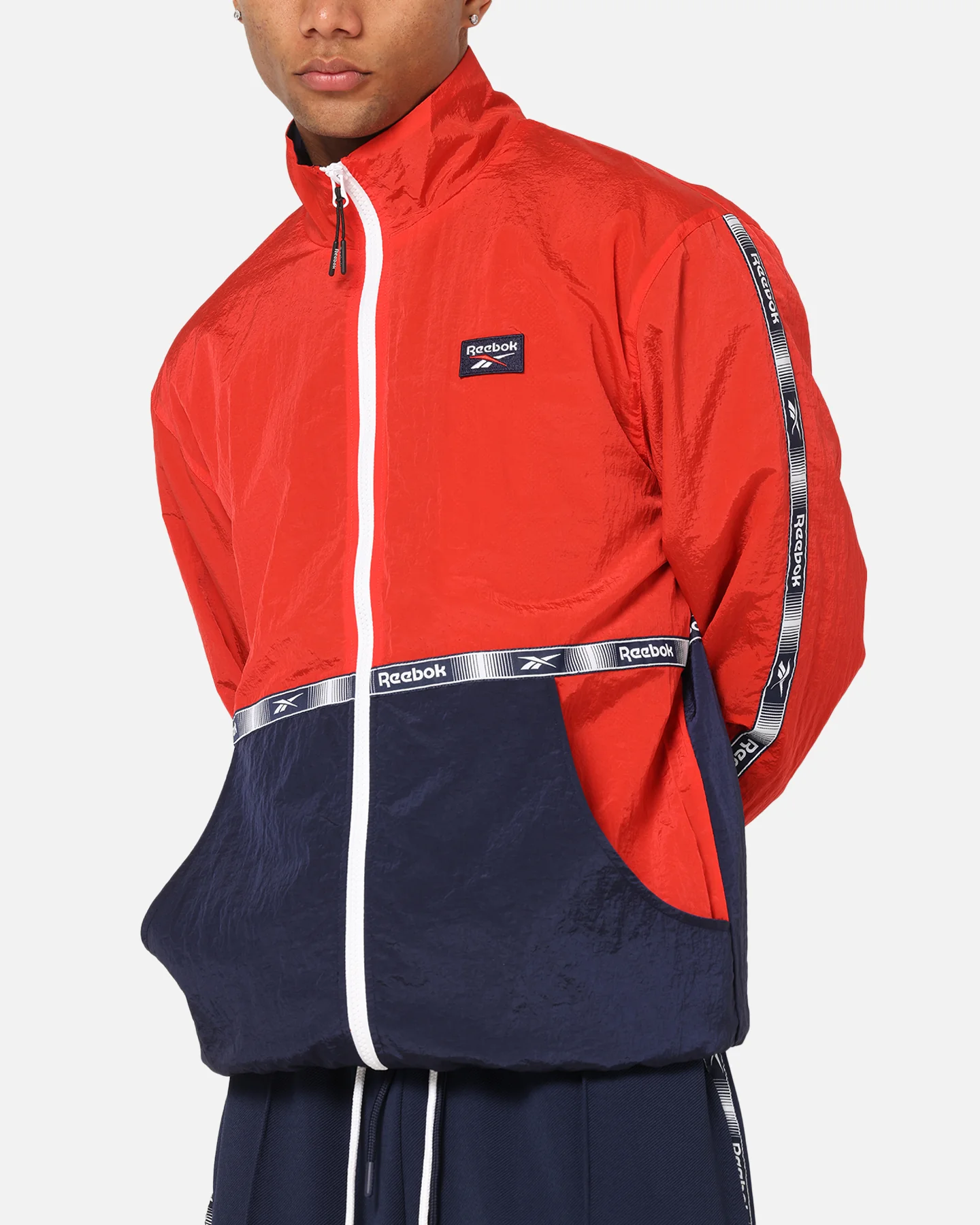 Reebok Archive Track Jacket Red/Navy - Image 6
