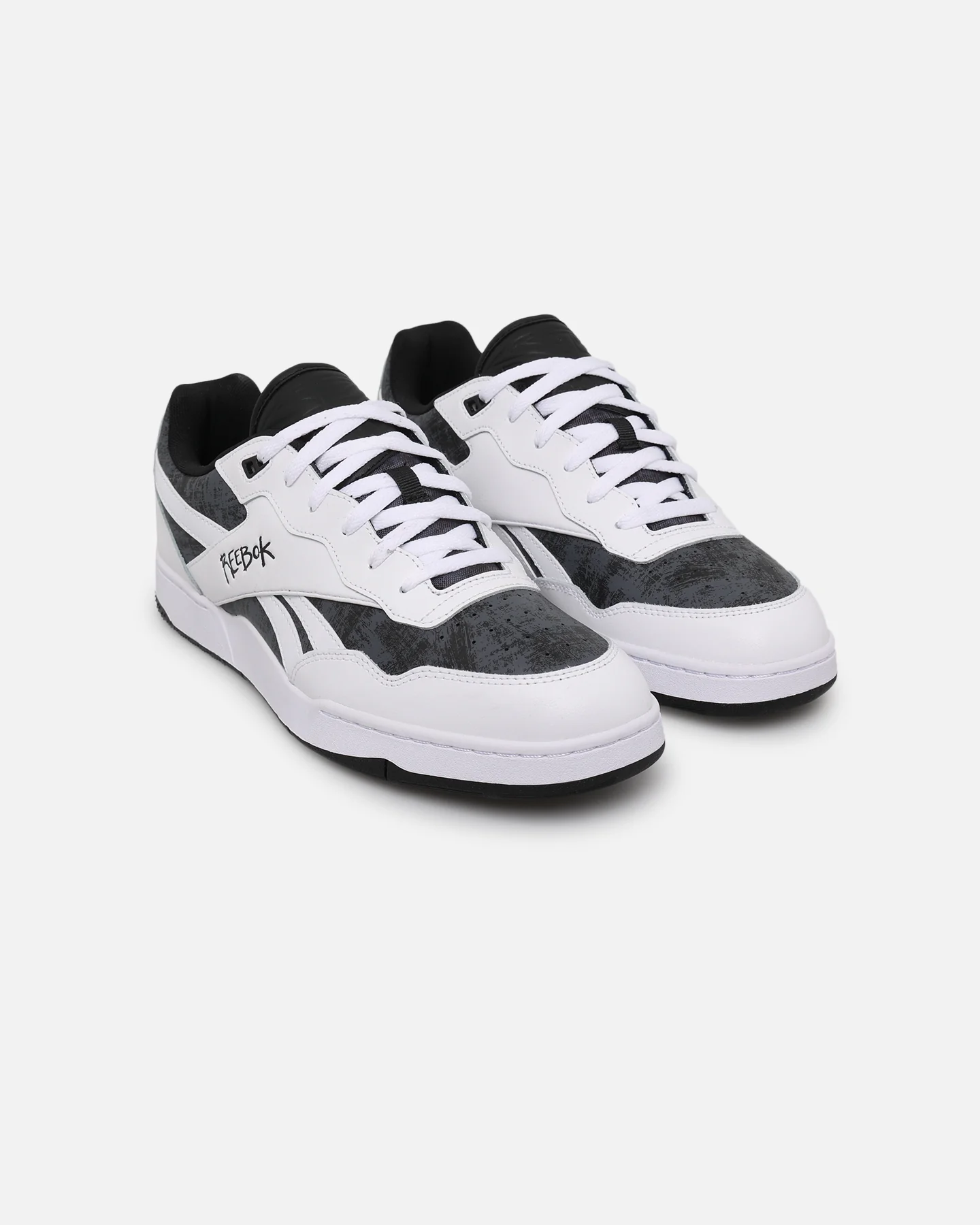 Reebok BB 4000 II Blacktop White/Black - Image 2