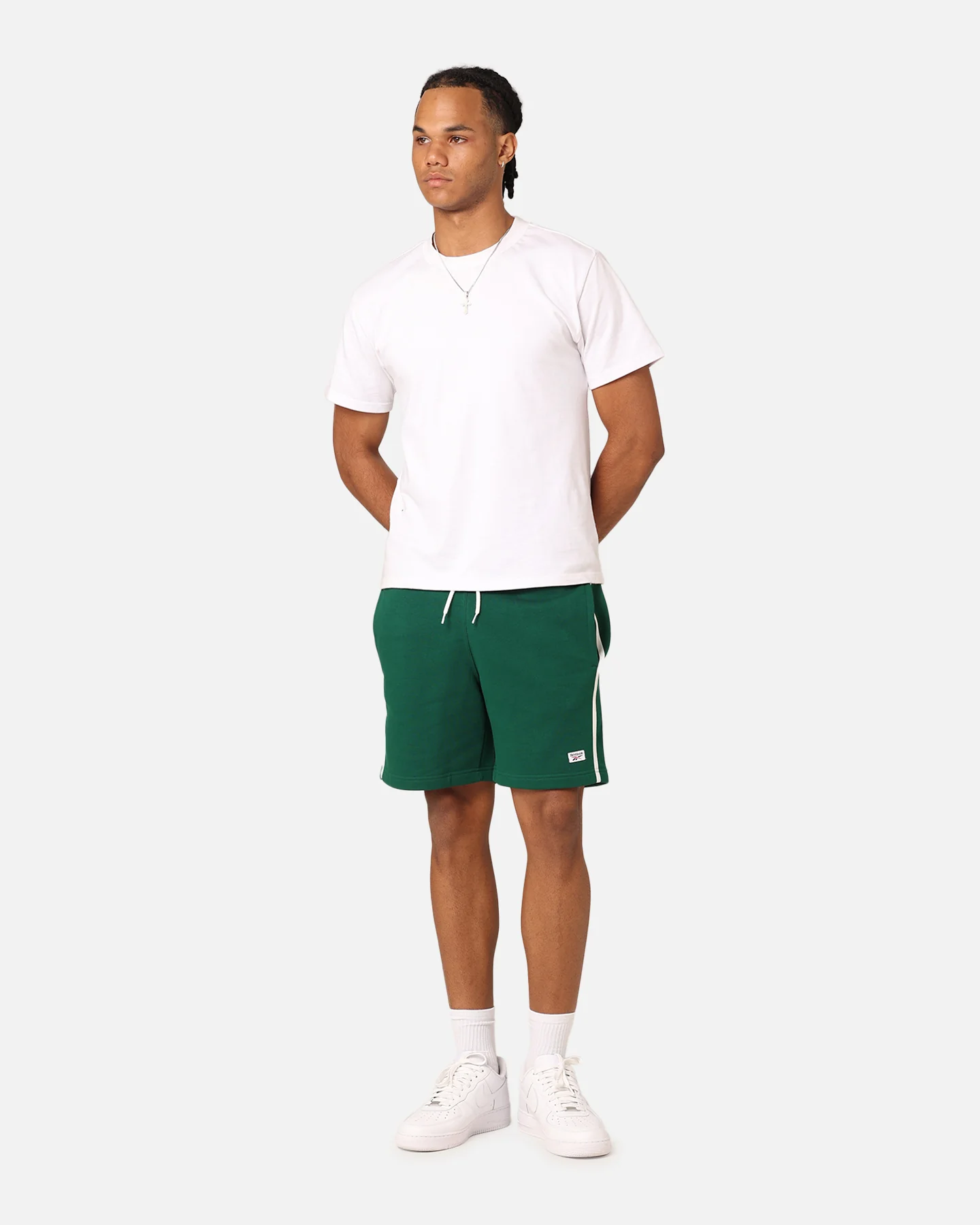 Reebok Court Sport Shorts Green - Image 2