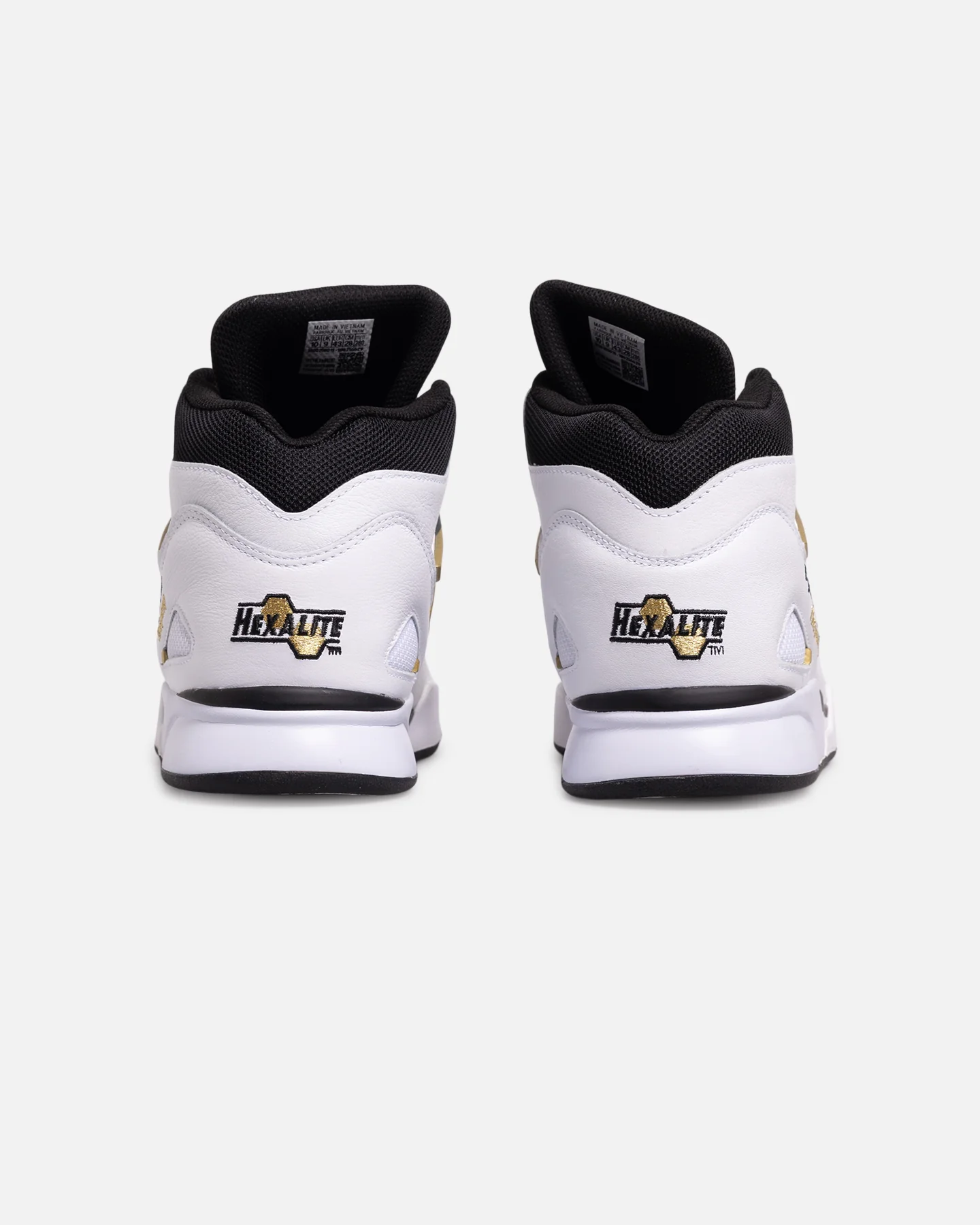 Reebok Pump Omni Zone II White/Black/Gold - Image 4