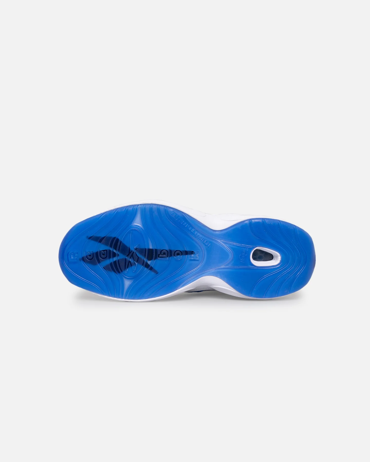 Reebok Question Low "Blue Toe" Footwear White/Electric Cobalt - Image 5