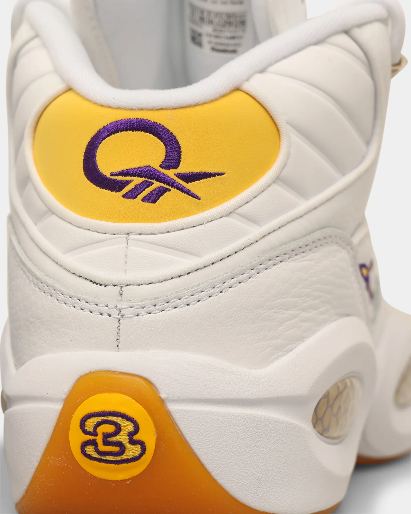 Reebok Question Mid White/Yellow - Image 7