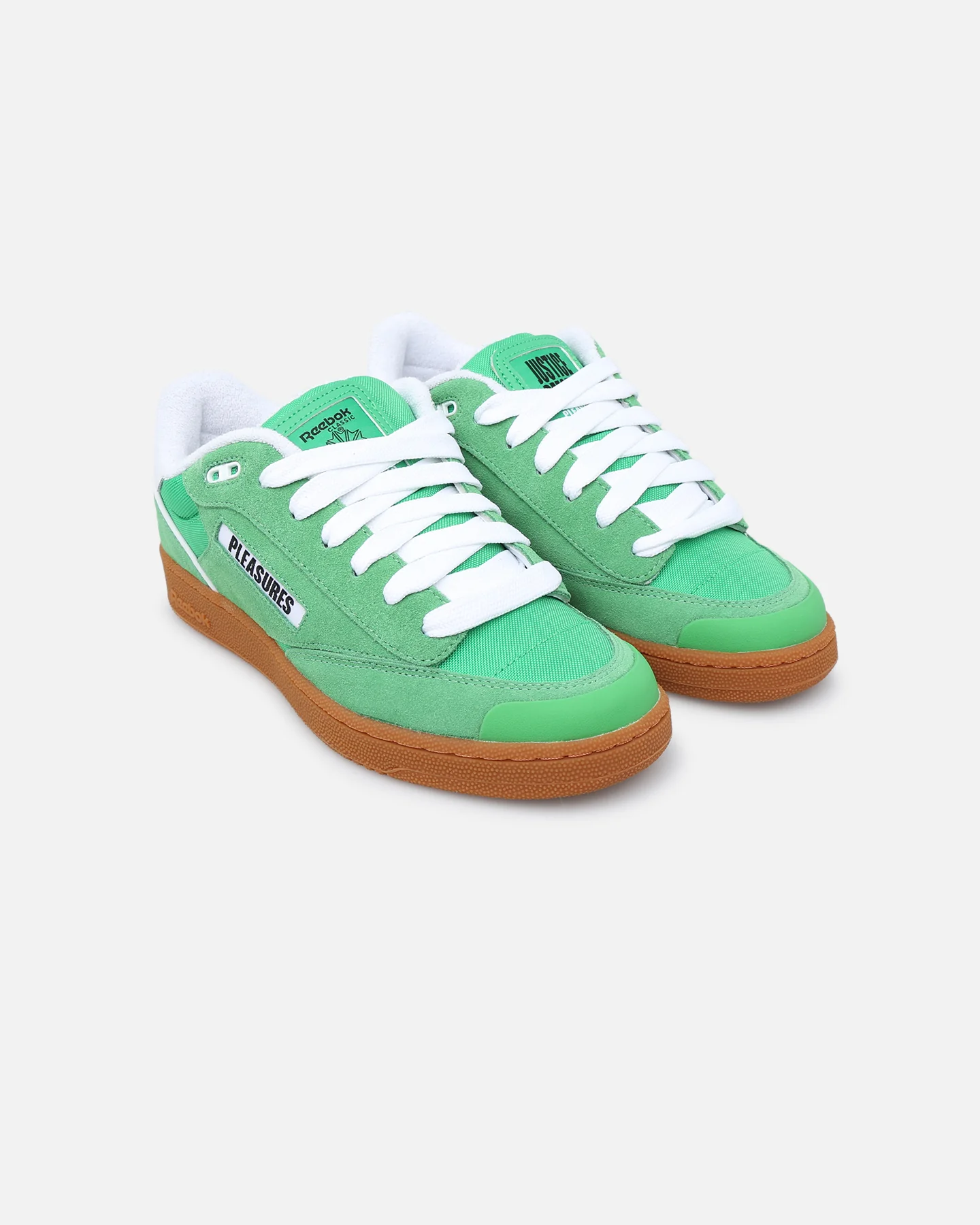 Reebok X Pleasures Club C 85 Green - Image 5