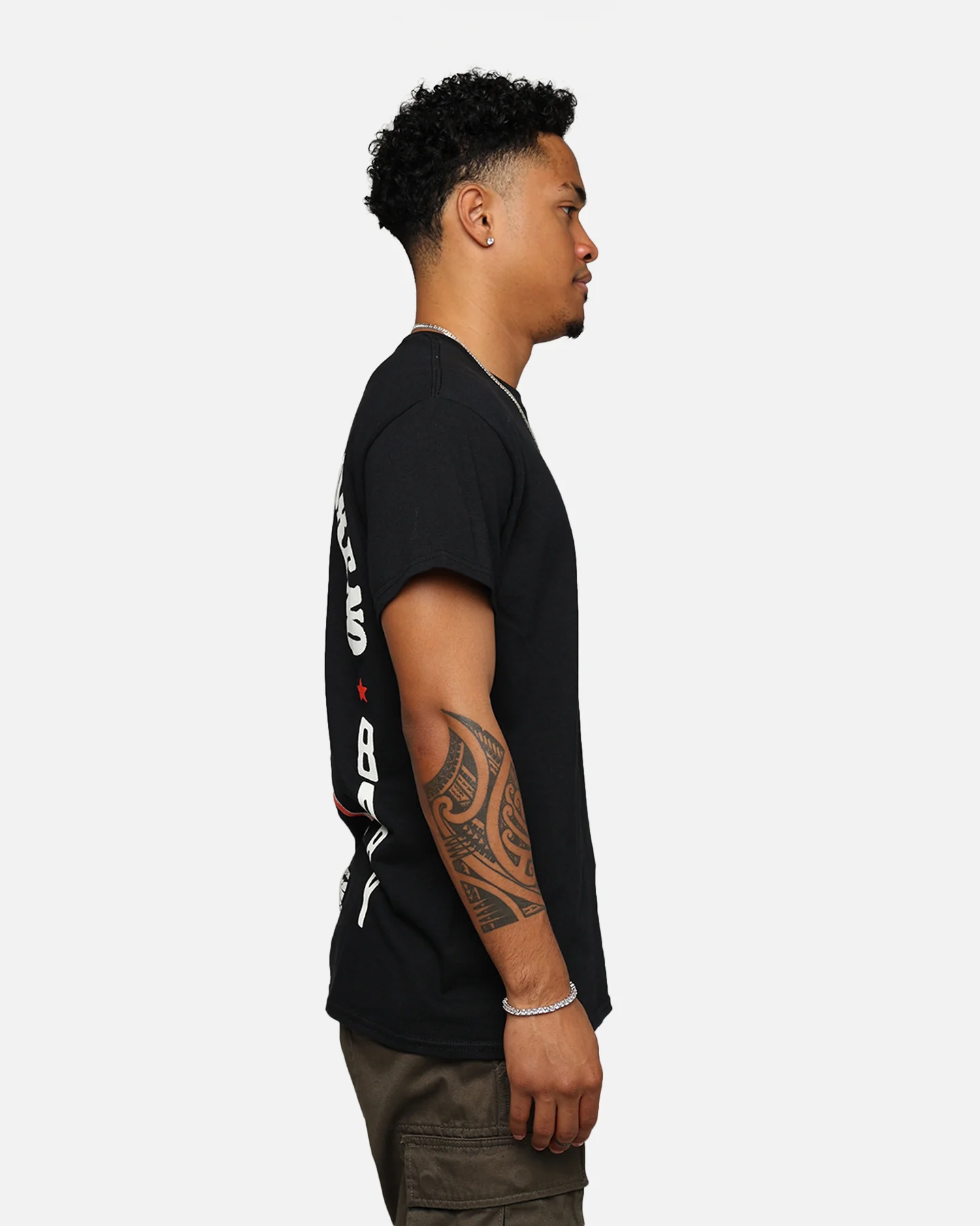 Represent X Culture Kings Brandon"The Assassin Baby" Moreno T-Shirt Black - Image 6